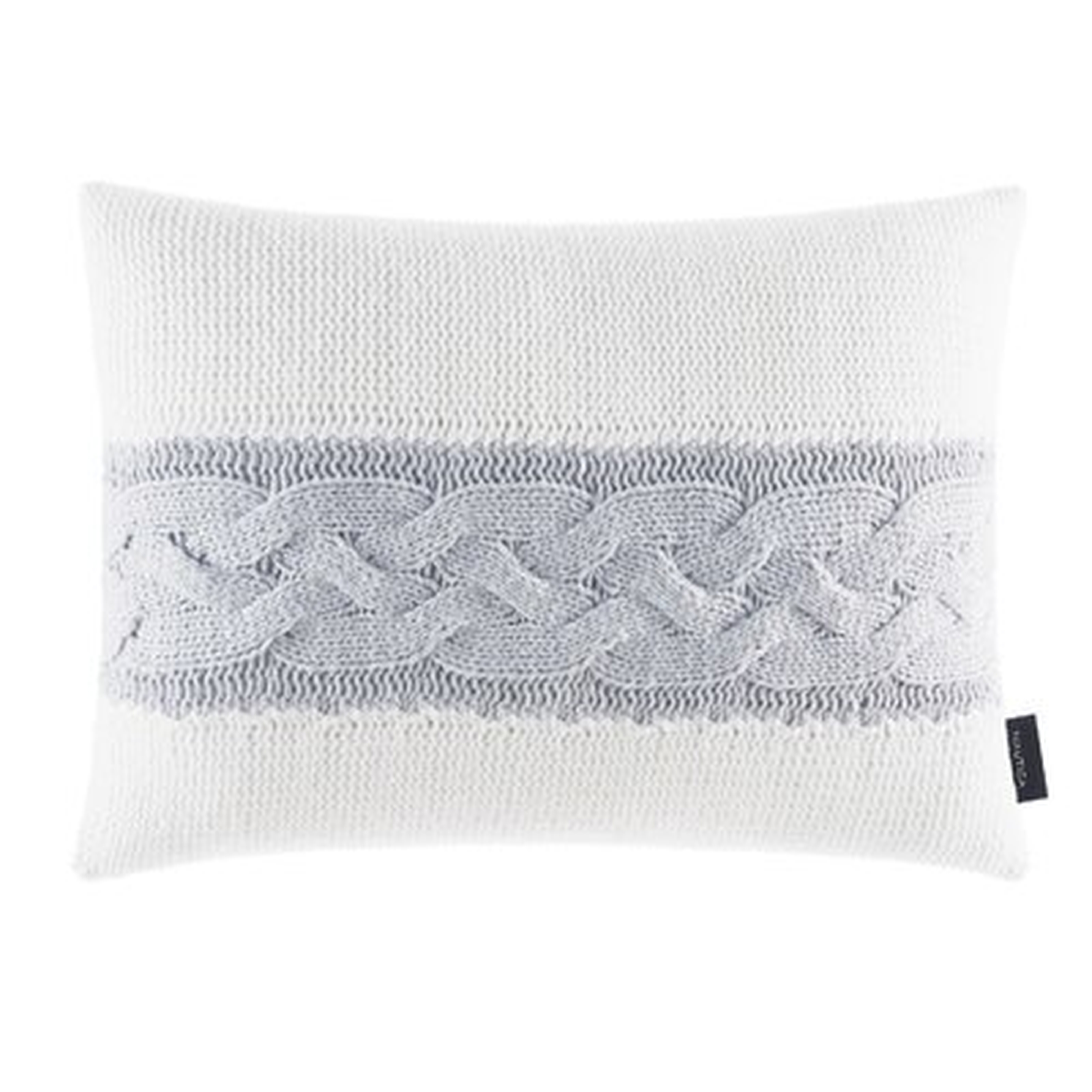 Claridge Stripe Knit Throw Pillow - Wayfair