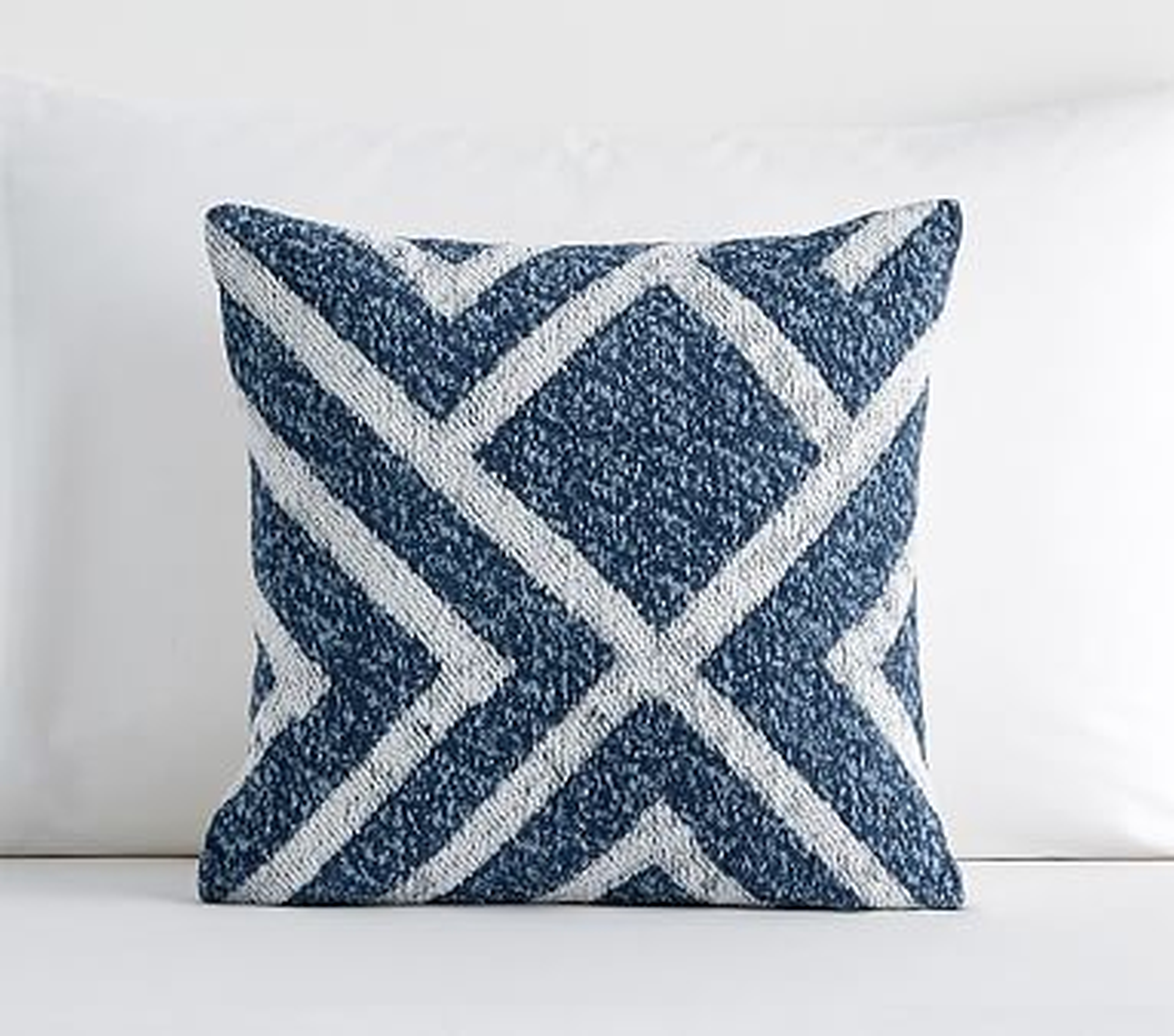 Jack Pillow, 16x16 Inches / Blue Multi / Poly Insert - Pottery Barn Kids