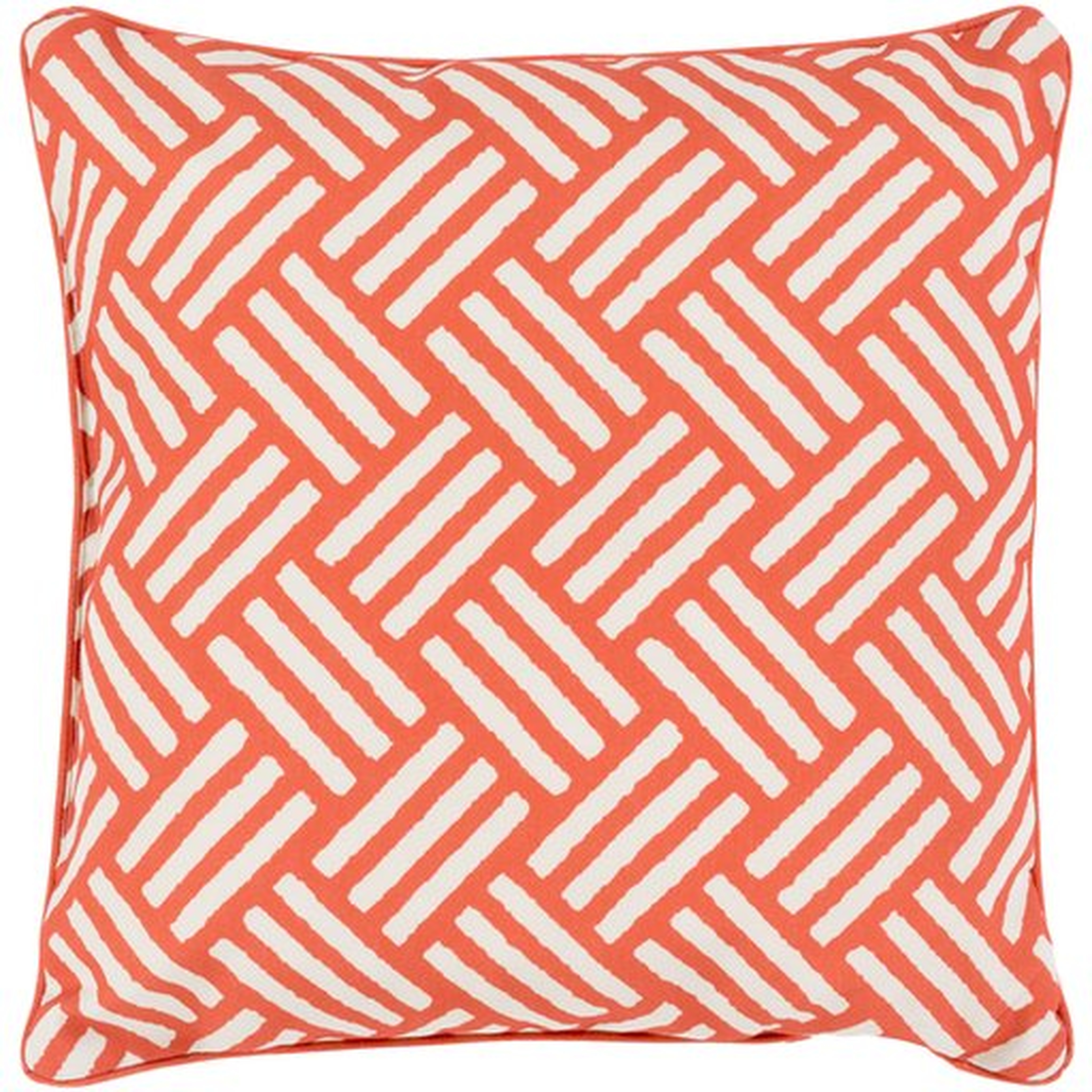 Basketweave 16x16 Pillow - Surya