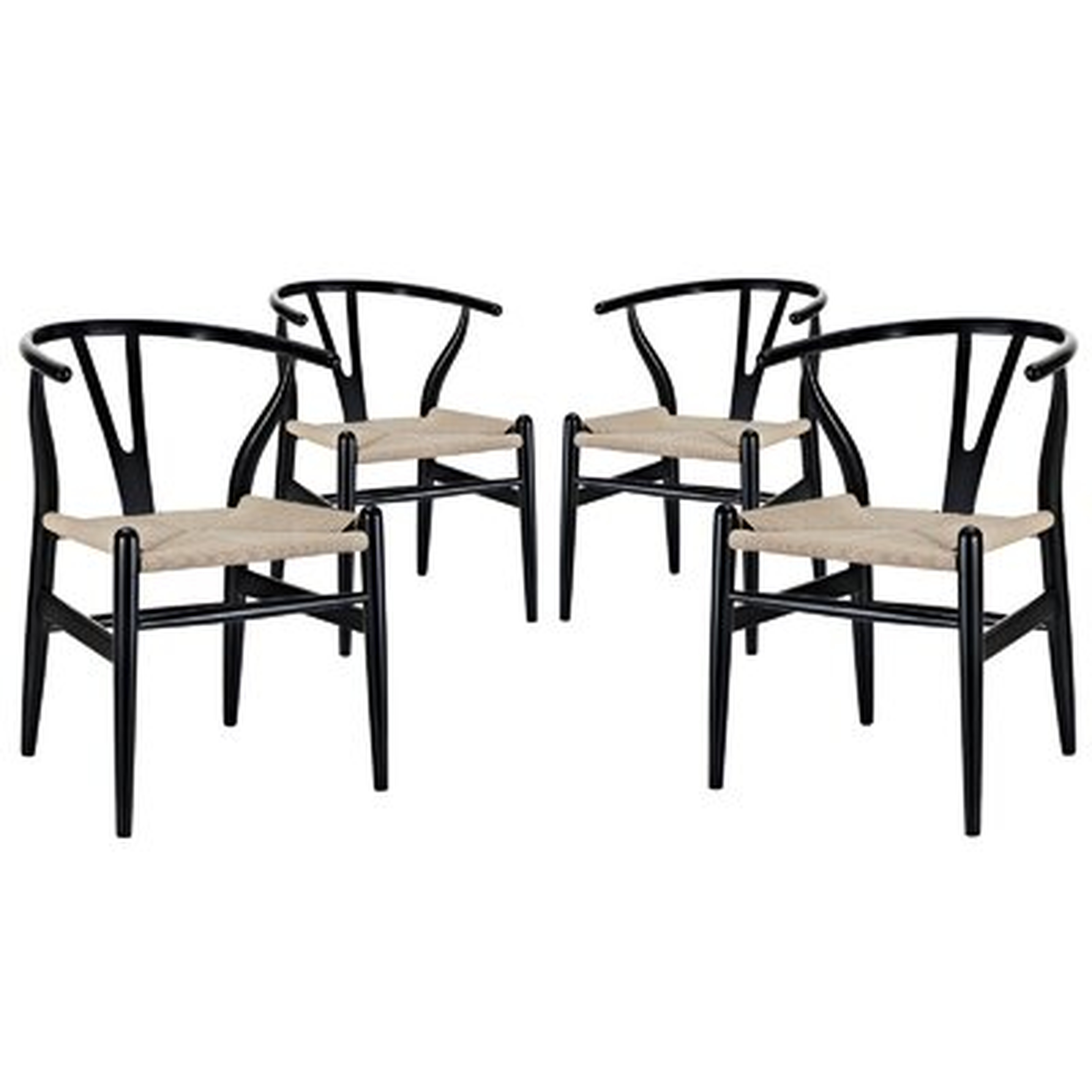 Sydnee Solid Wood Dining Chair (Set of 4) - In Stock May 2021 - Wayfair