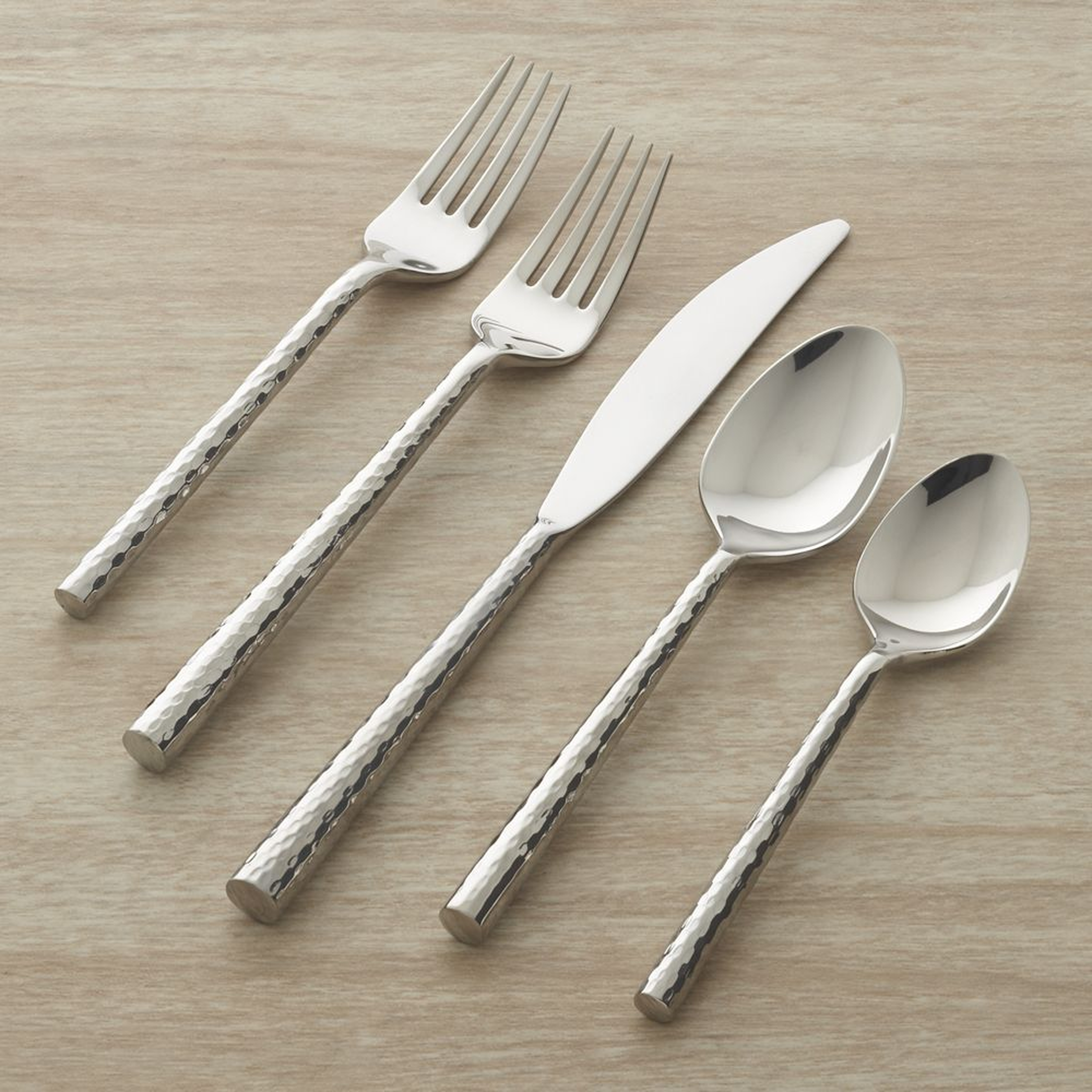 Boulder 5-Piece Flatware Place Setting - Crate and Barrel
