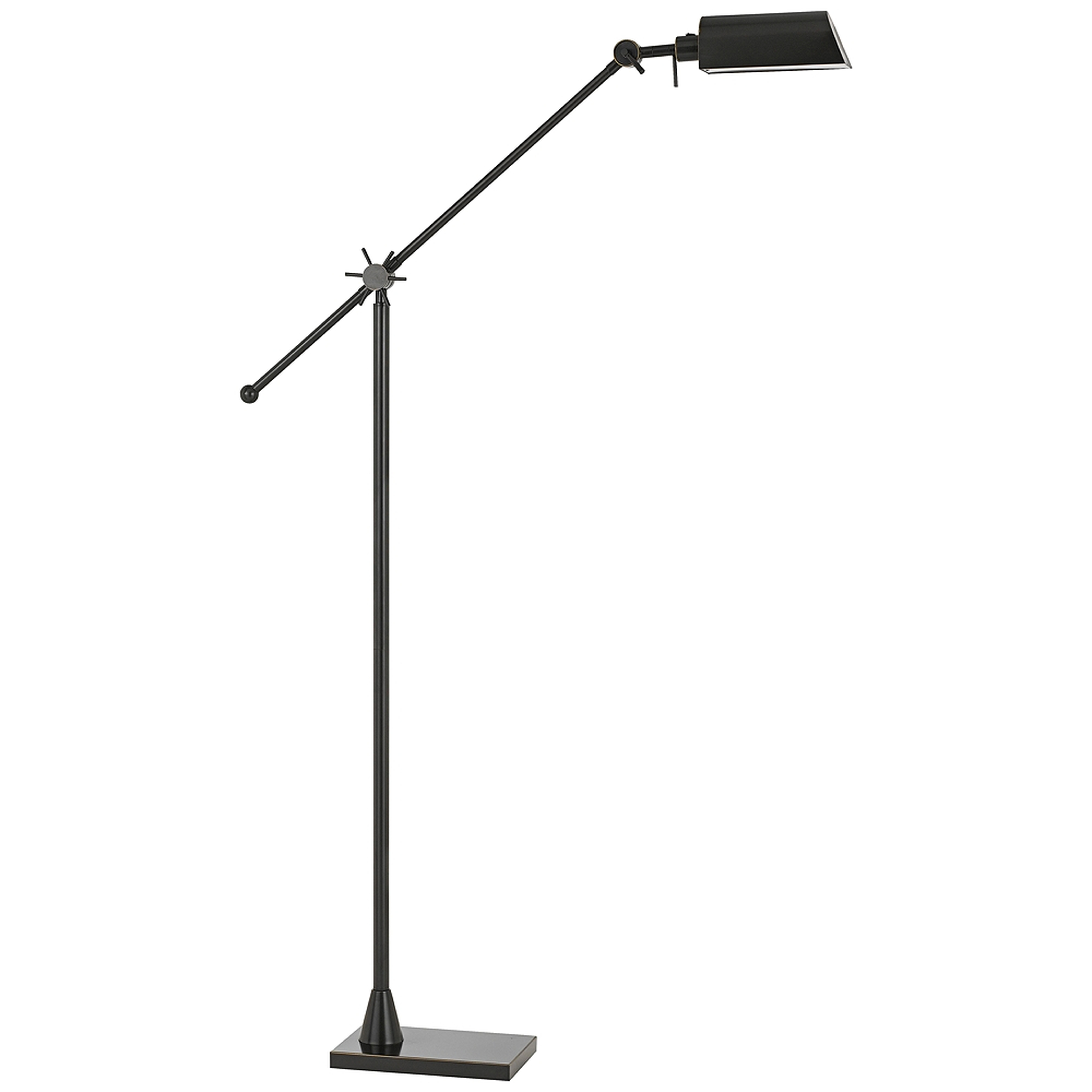 Kaline LED Dark Bronze Adjustable Pharmacy Floor Lamp - Style # 10T80 - Lamps Plus