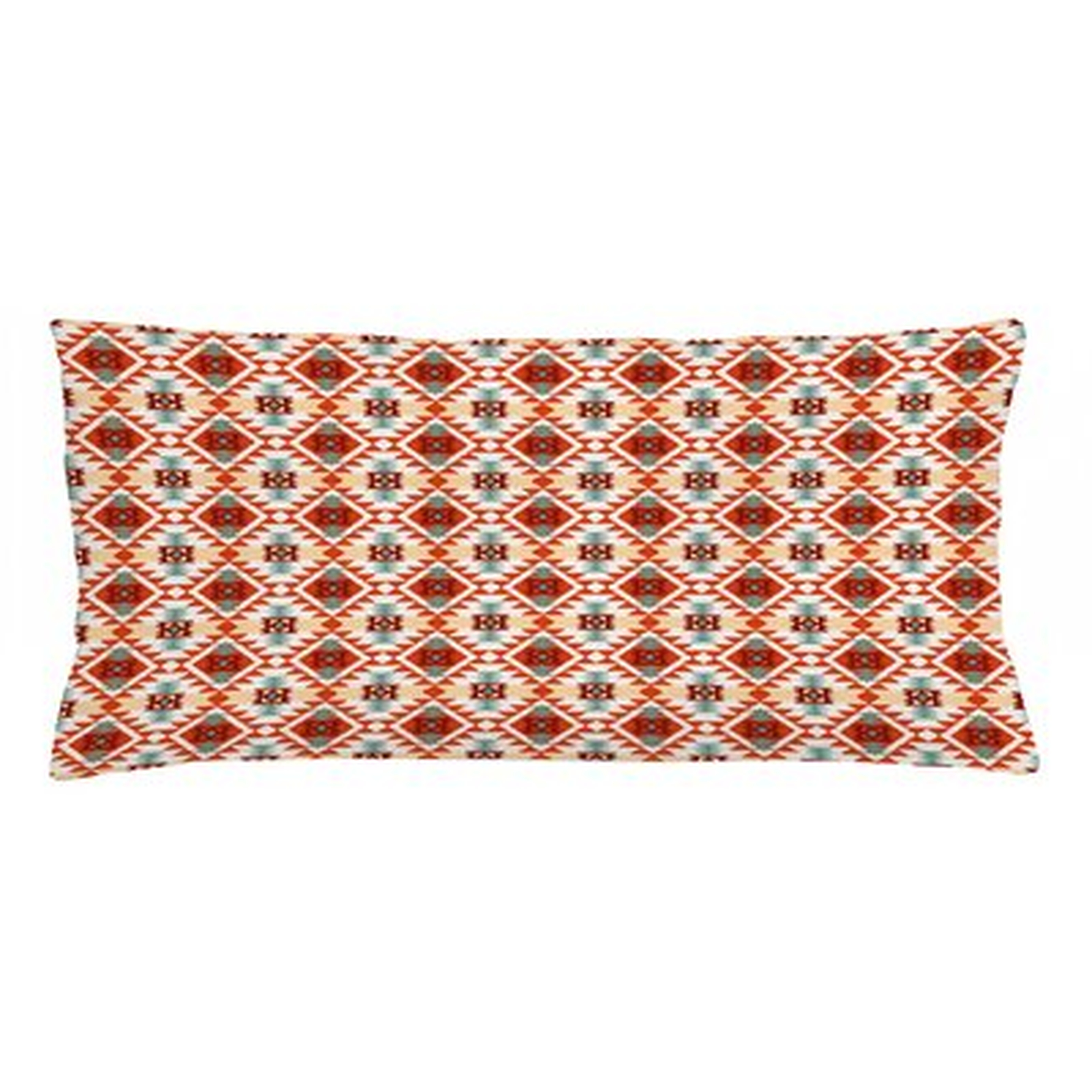Tribal Lumbar Pillow Cover - Wayfair