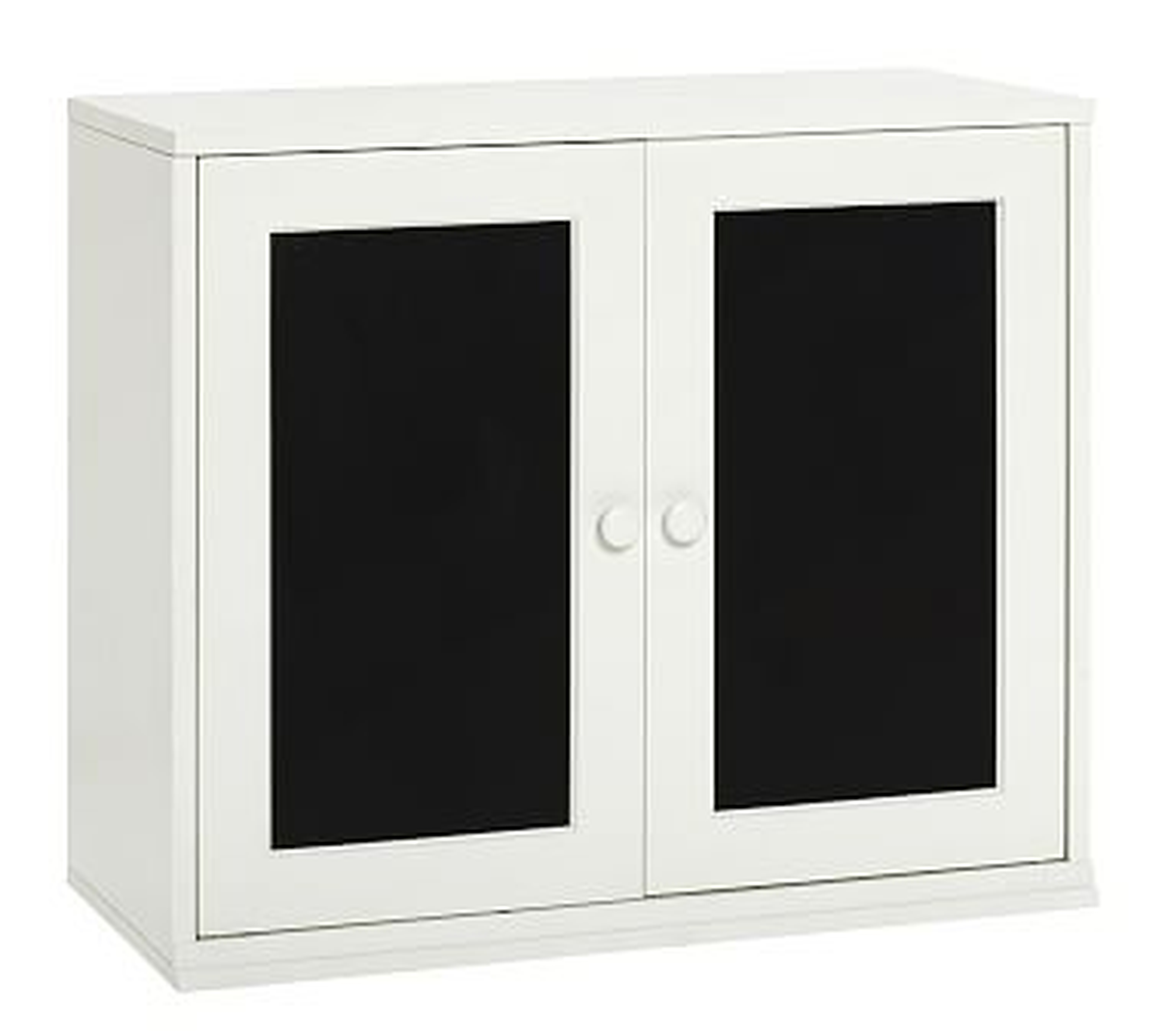 Cameron Chalkboard Cabinet, Simply White, In-Home Delivery - Pottery Barn Kids
