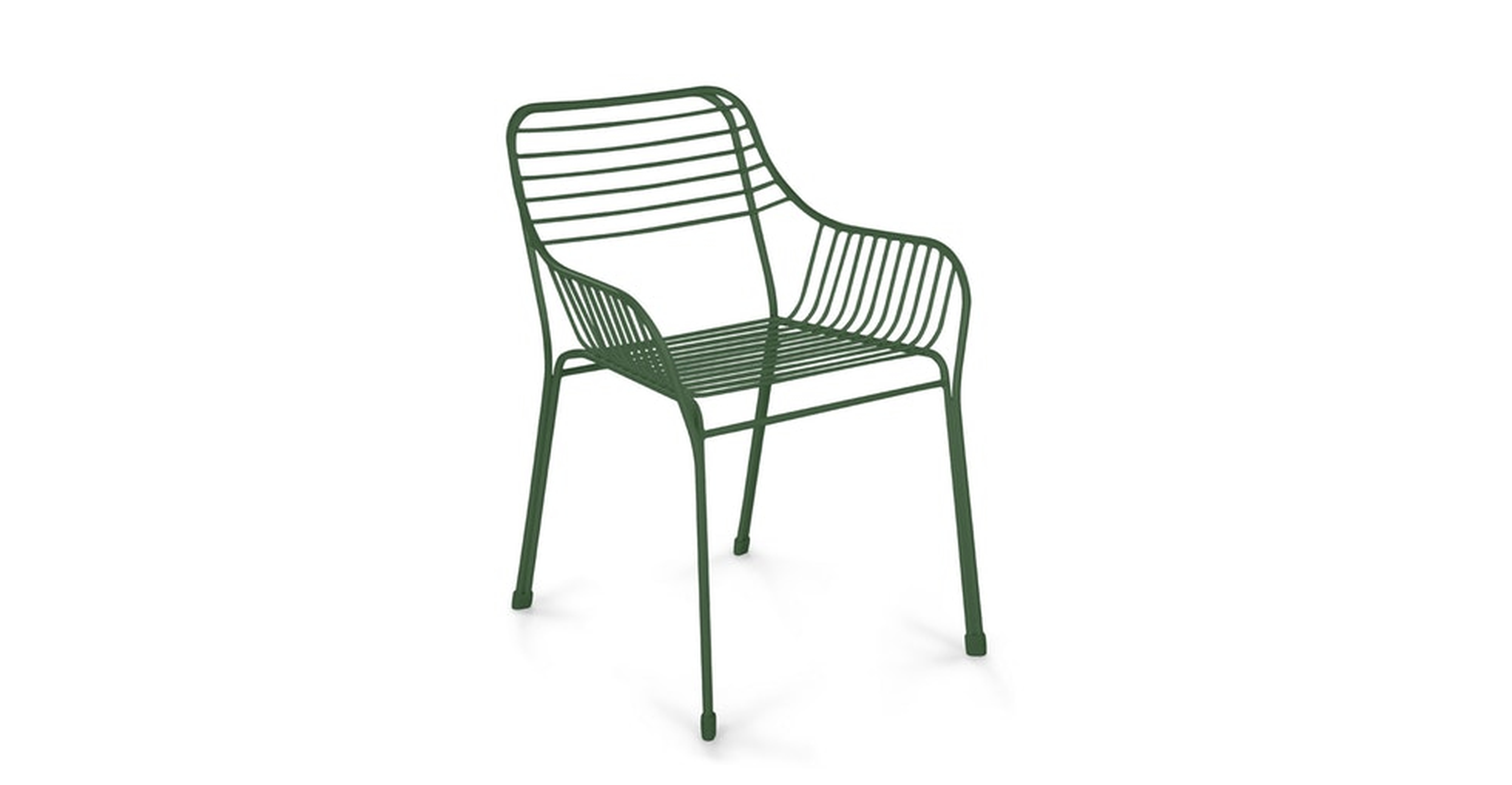 Caya Grasshopper Green Dining Armchair - Article