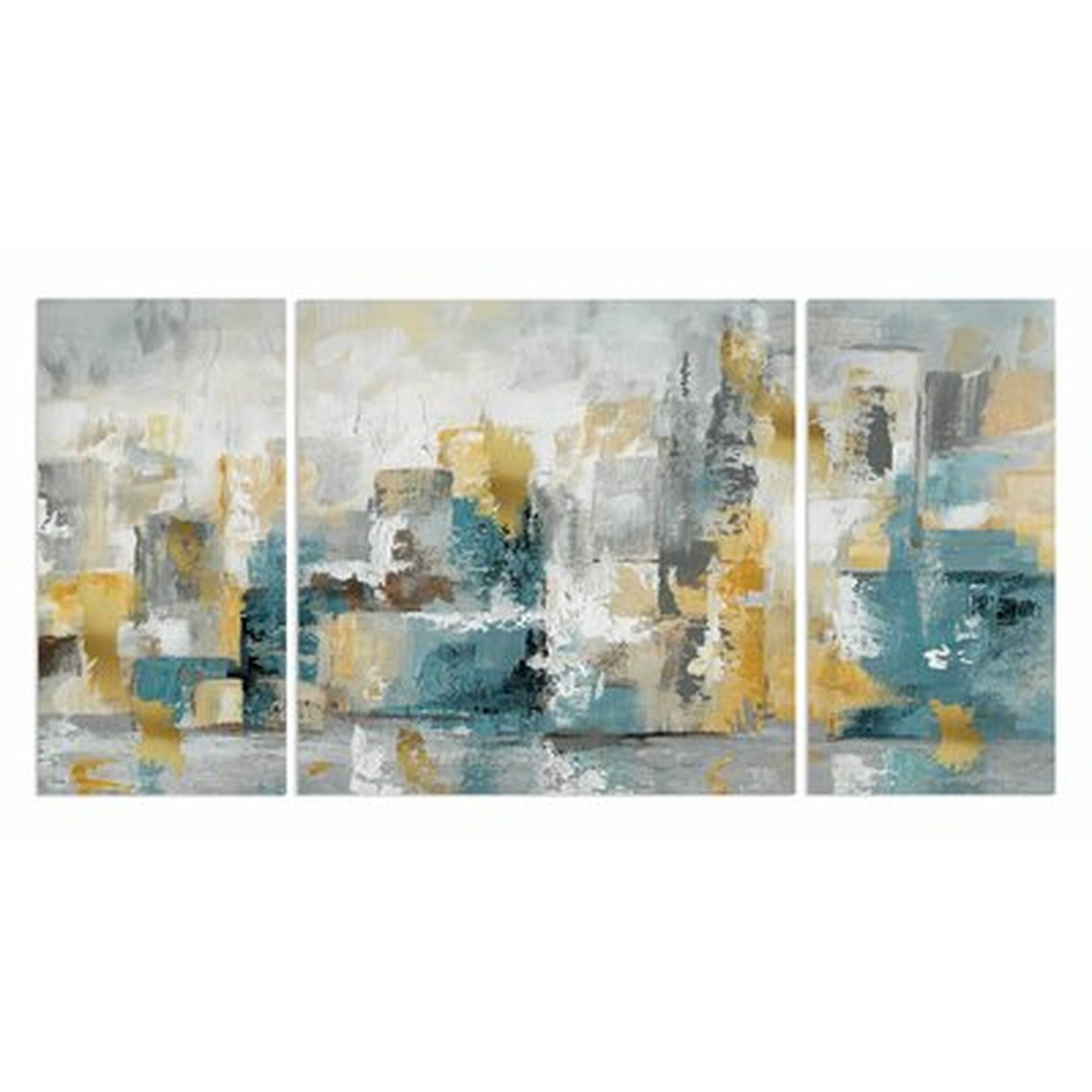 City Views I Acrylic Painting Print Multi-Piece Image on Gallery Wrapped Canvas - Wayfair