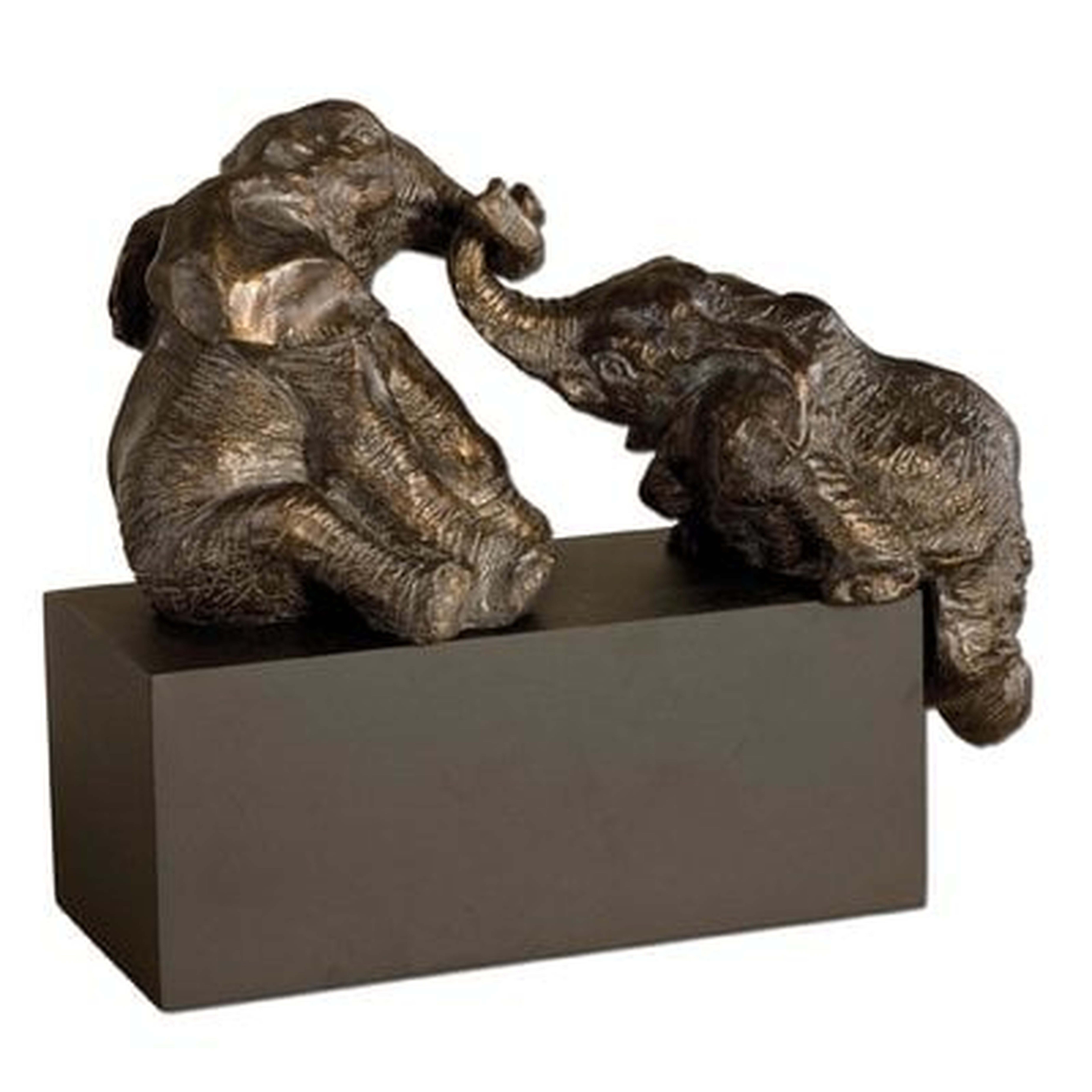 Cramlington Playful Pachyderms Figurine - Wayfair