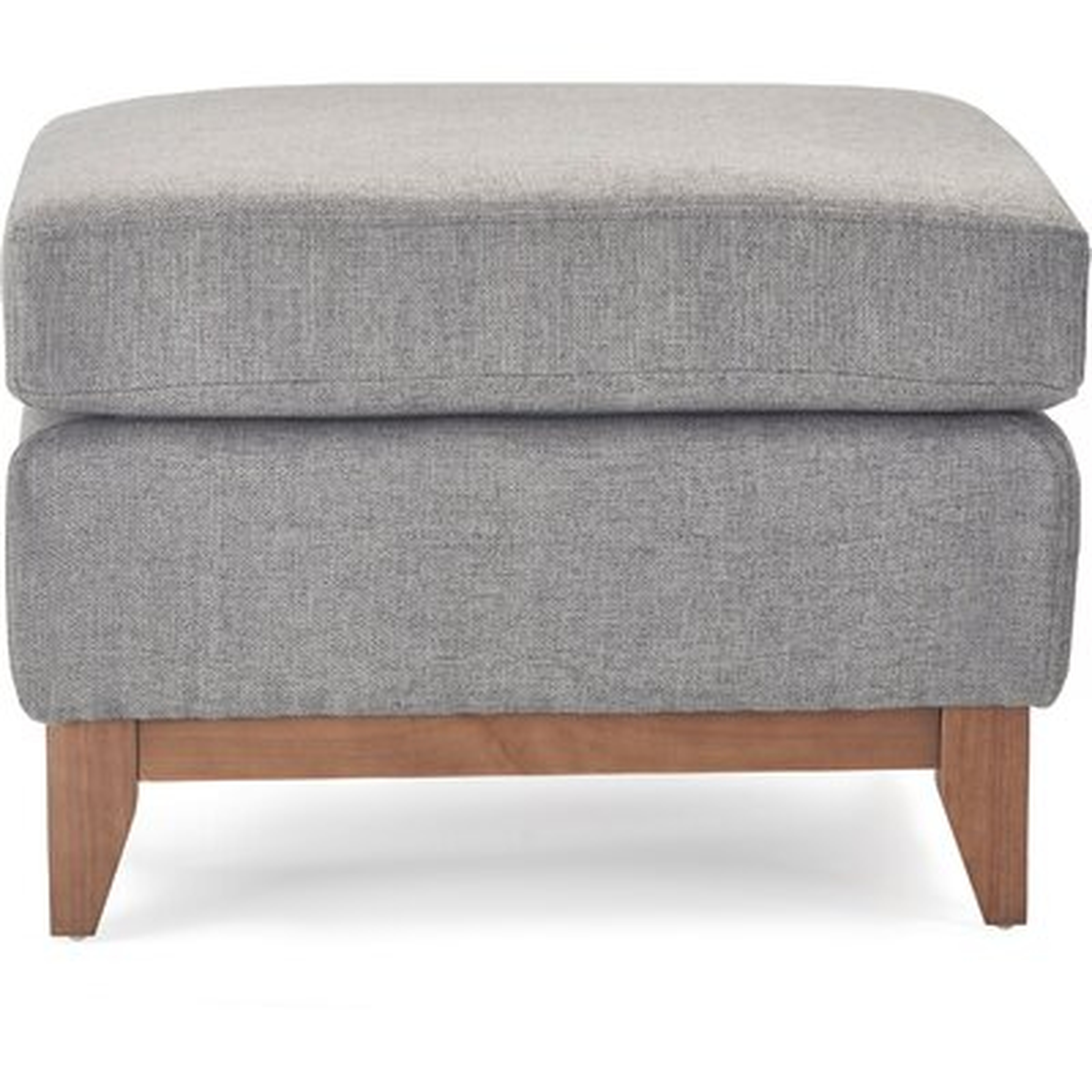 Ambrosia 24'' Wide Square Ikat Standard Ottoman See More by Wrought Studio™ - Wayfair