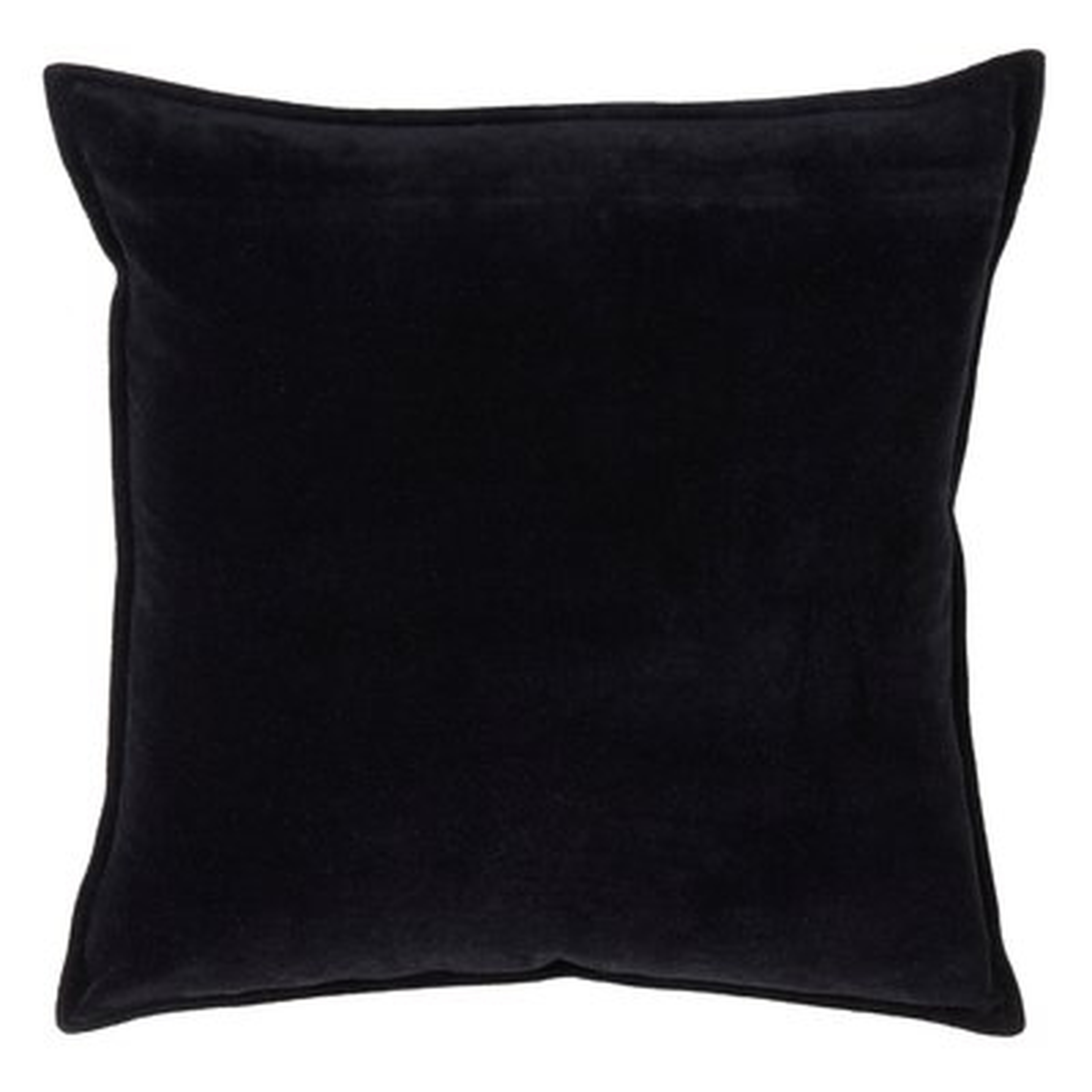 Wert Decorative with Solid Velvet Design Cotton Throw Pillow - Wayfair