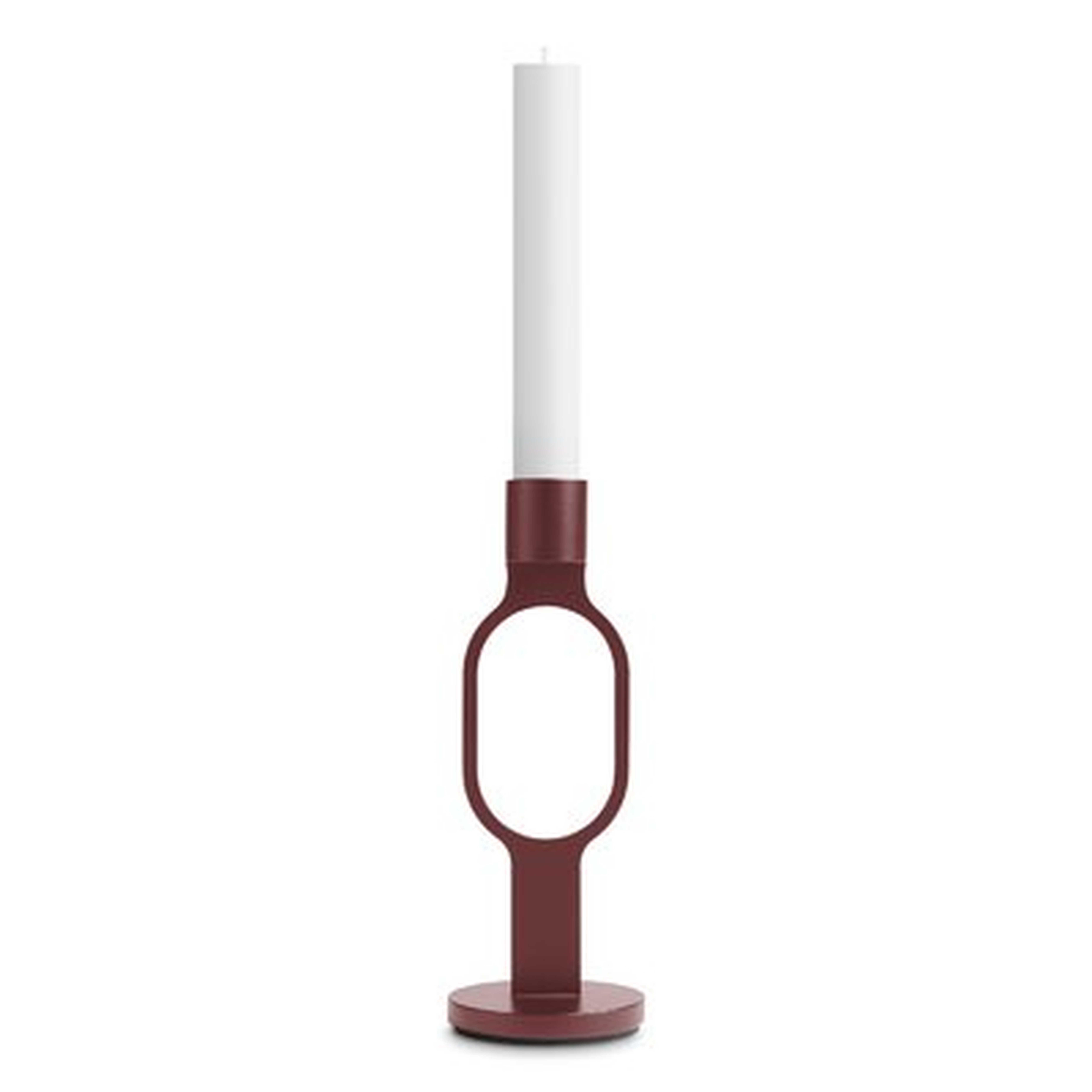 Who Goes There Metal Candlestick - AllModern