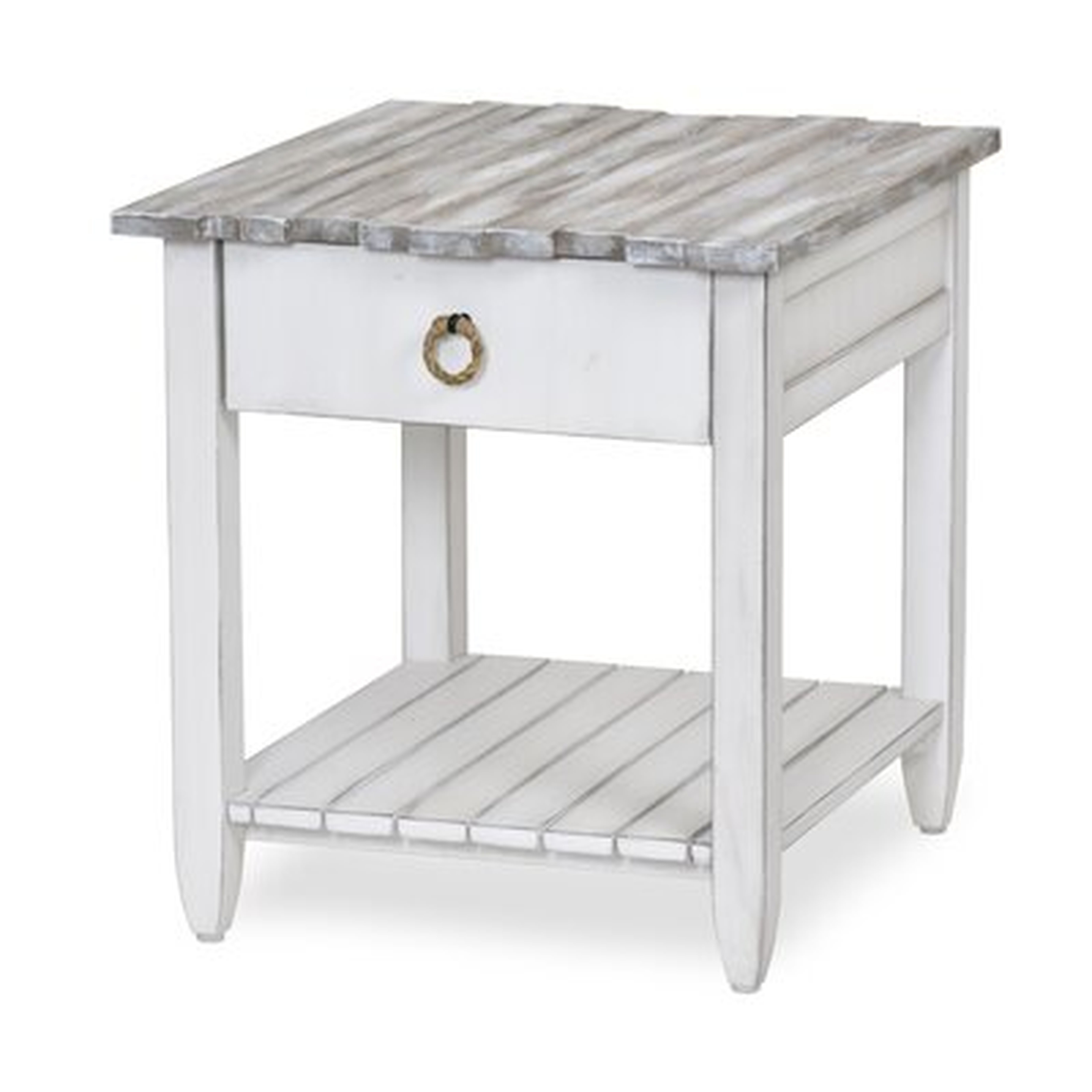 Decastro End Table with Storage - Wayfair