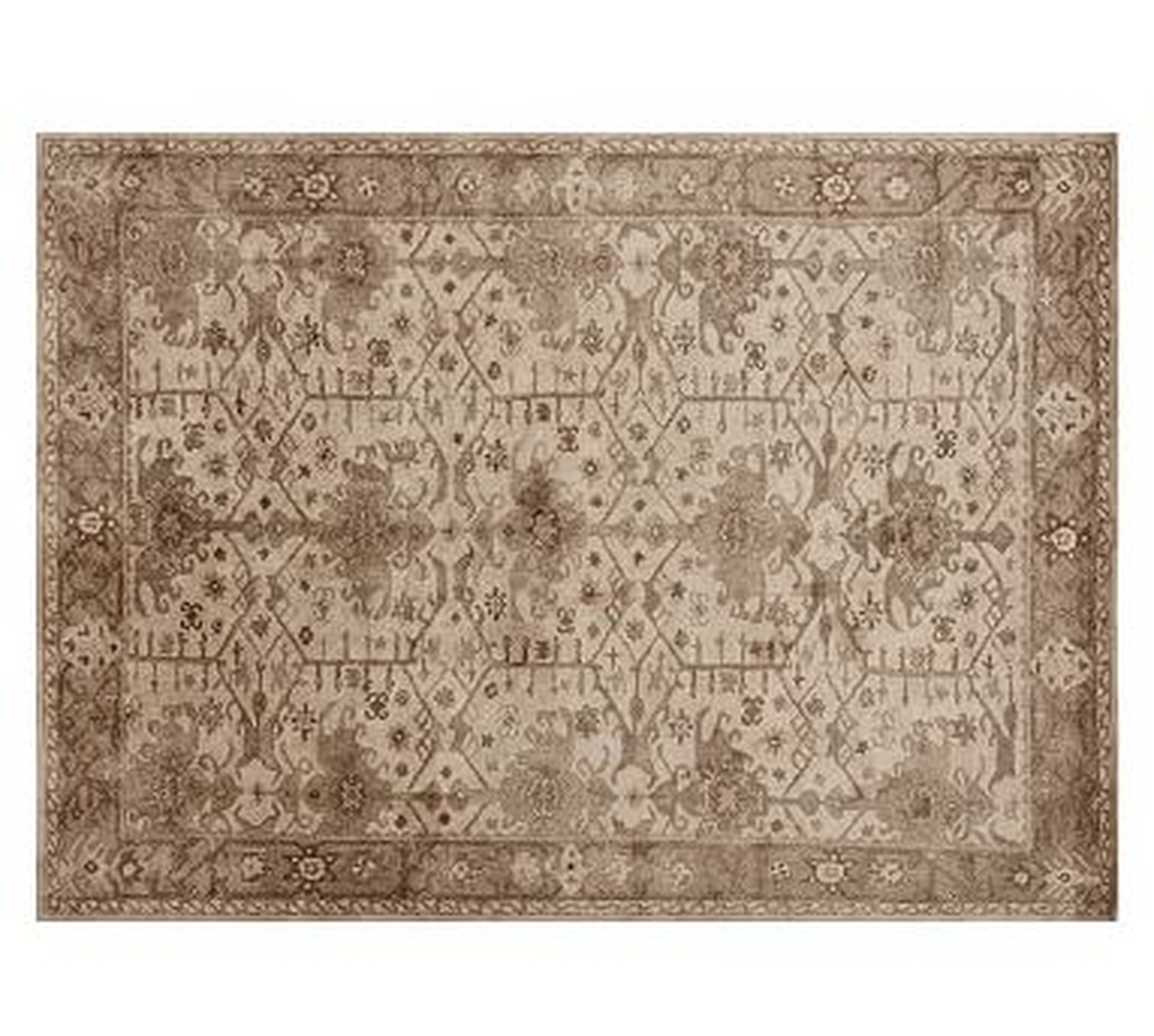 Channing Persian Rug, 8 x 10', Neutral - Pottery Barn