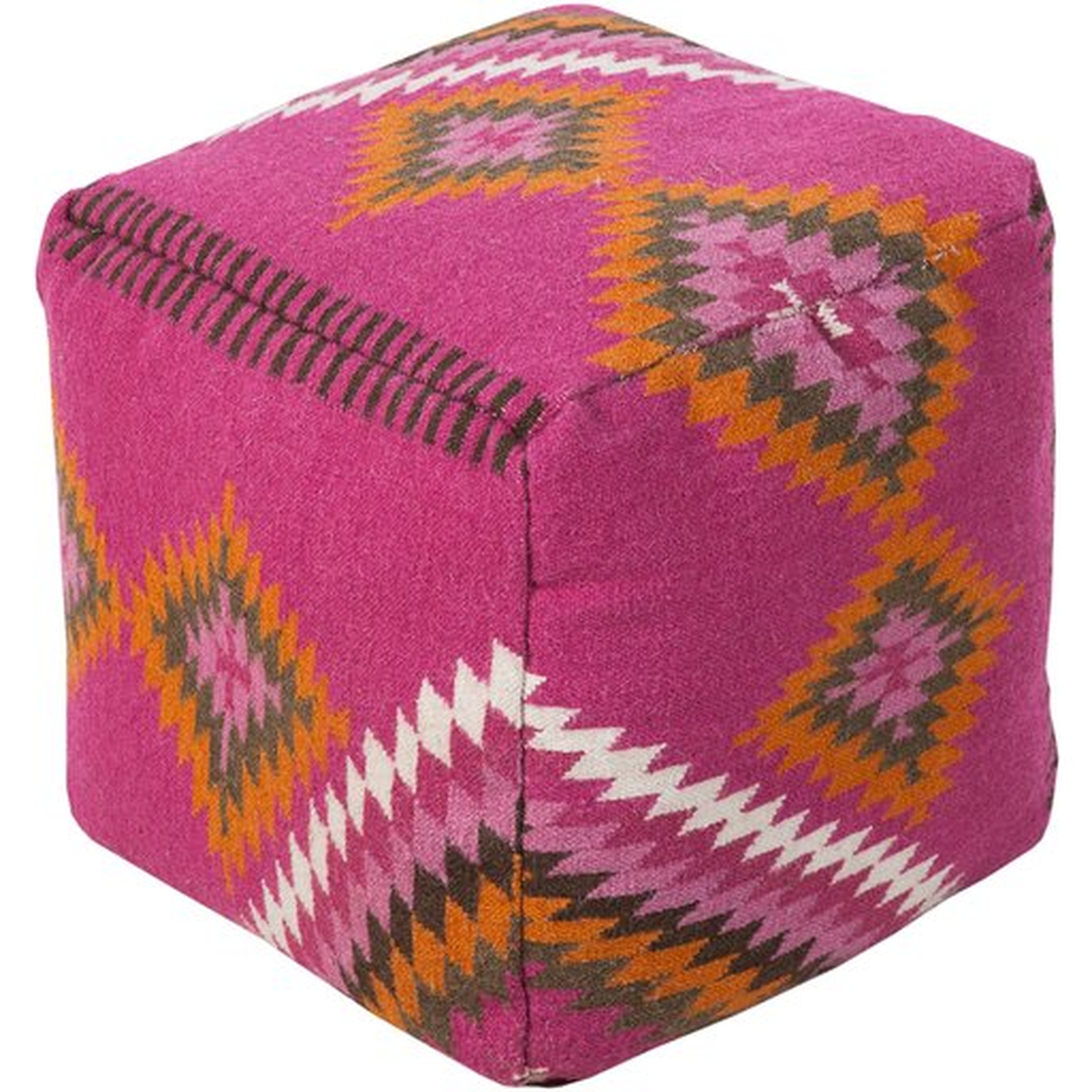 Surya Poufs 18 x 18 x 18 Pouf - Surya