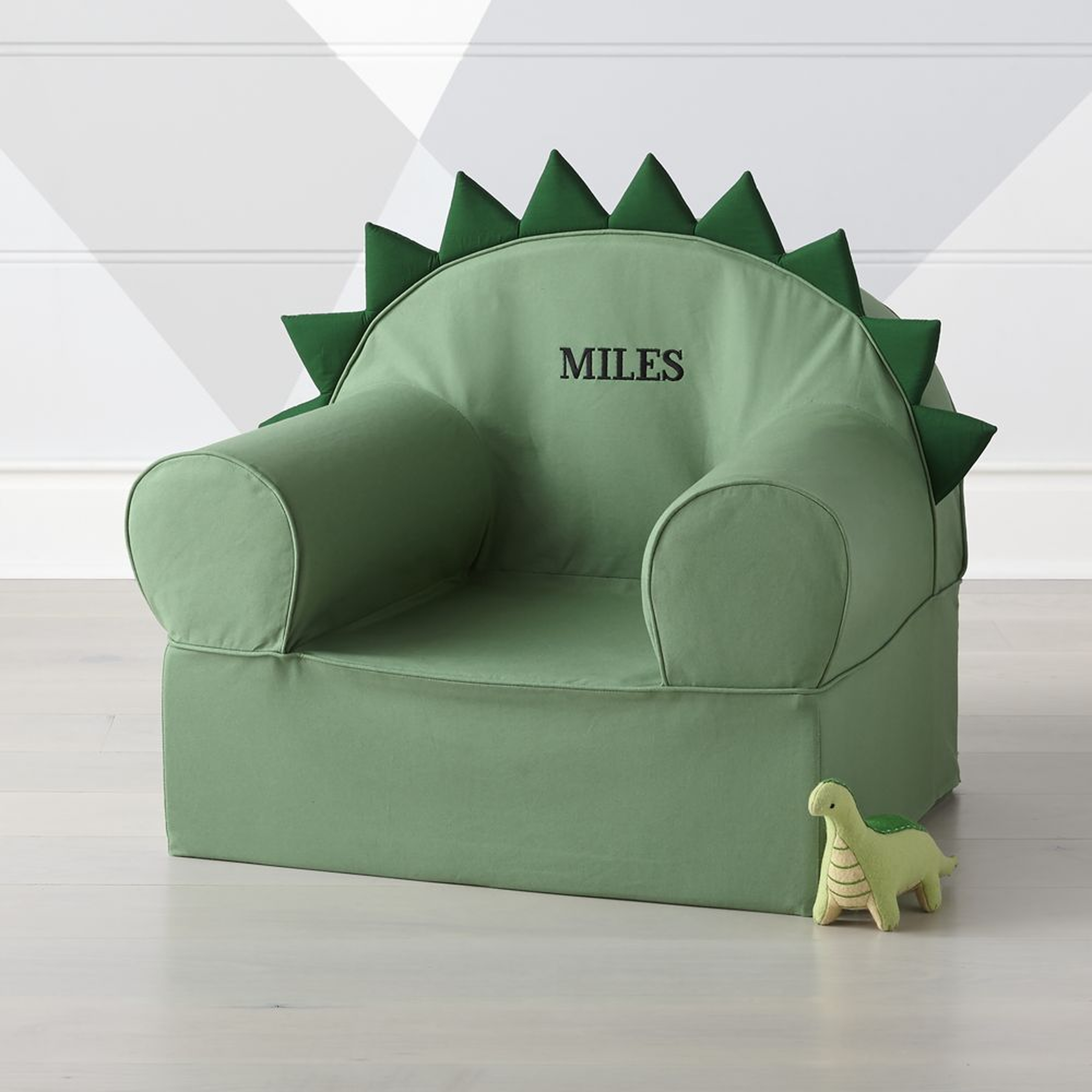 Large Dino Nod Chair, cover and insert - Crate and Barrel