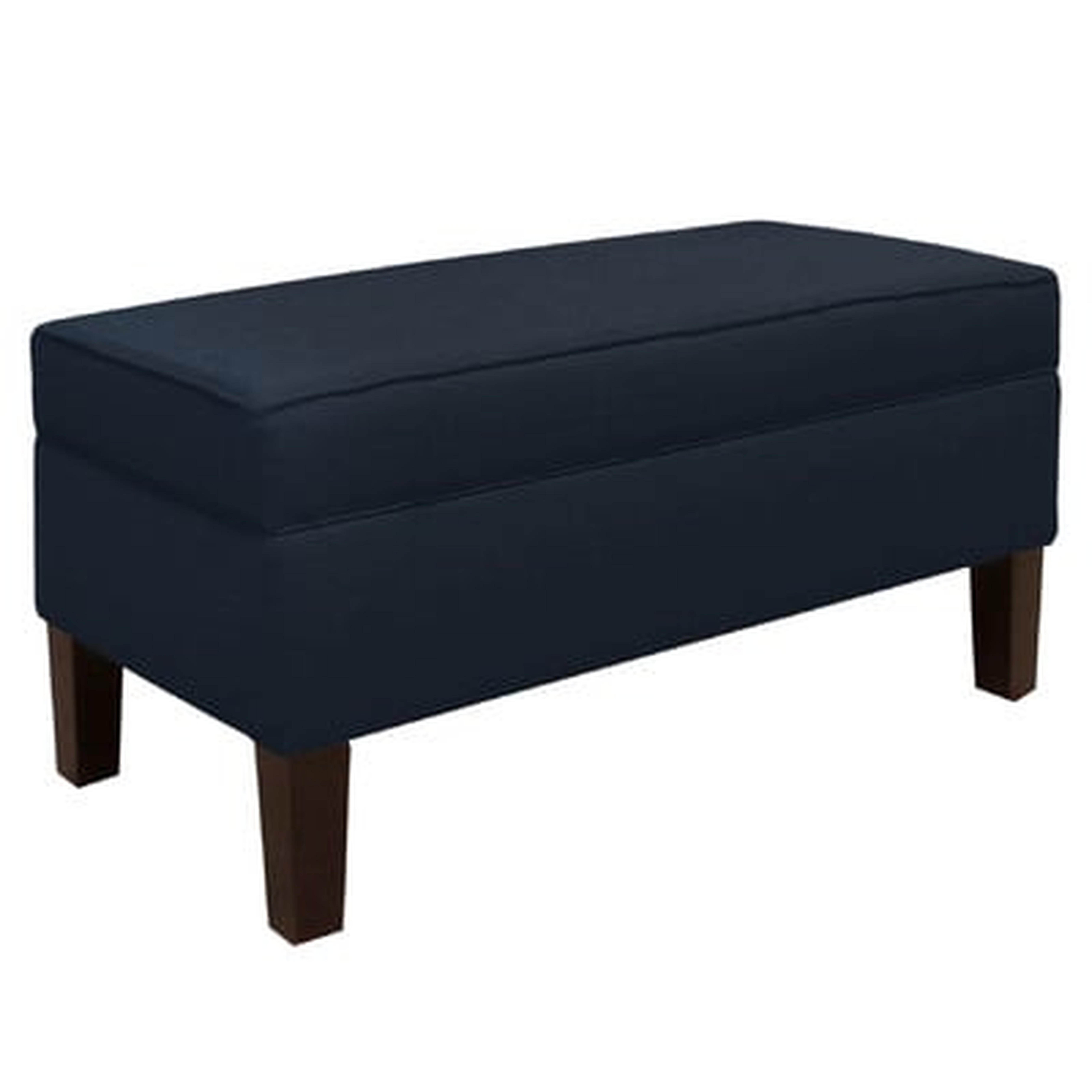 Upholstered Storage Fabric Storage Bench - Wayfair