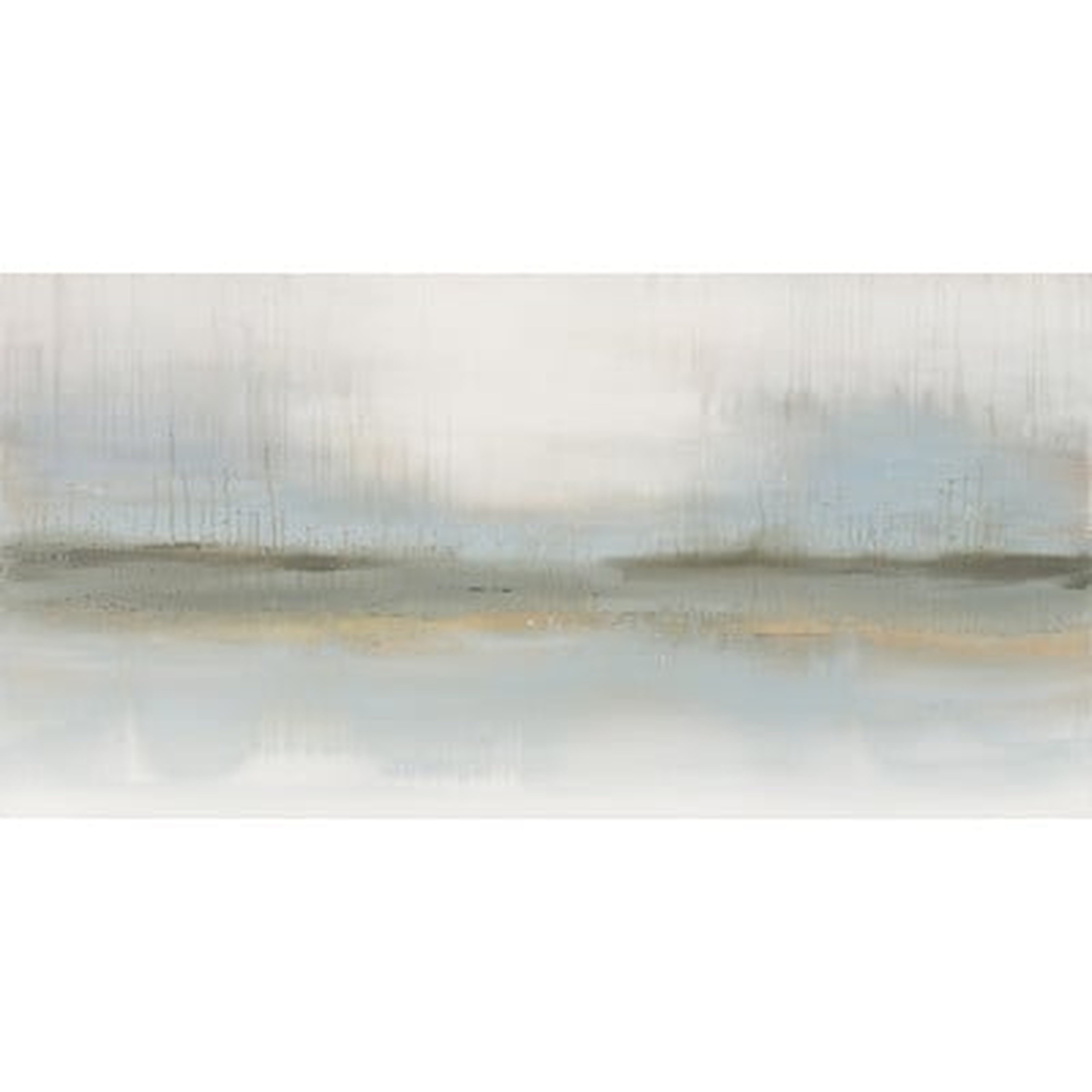 Abstract Painting on Canvas in Gray - Wayfair