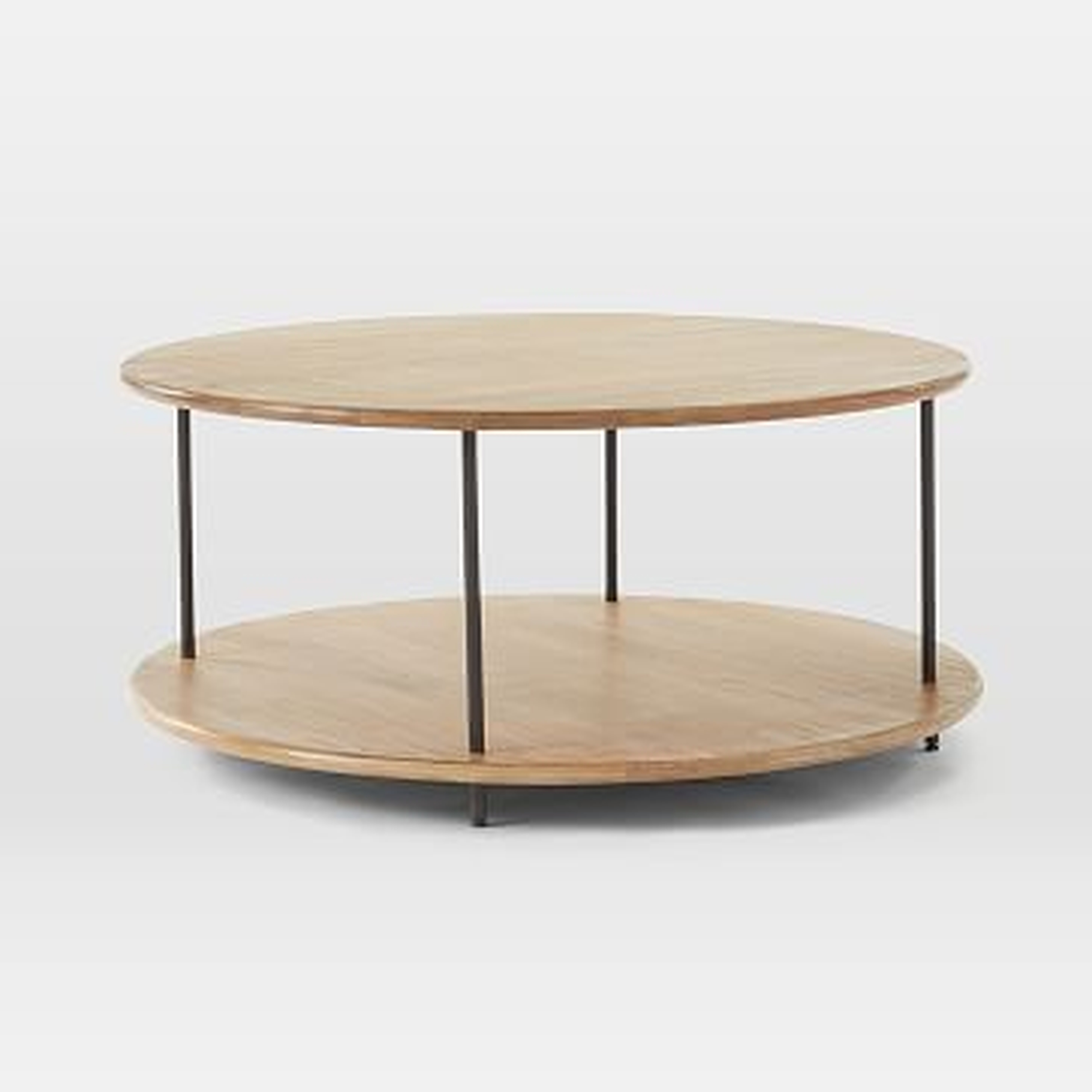 Tiered Wood Coffee Table - West Elm