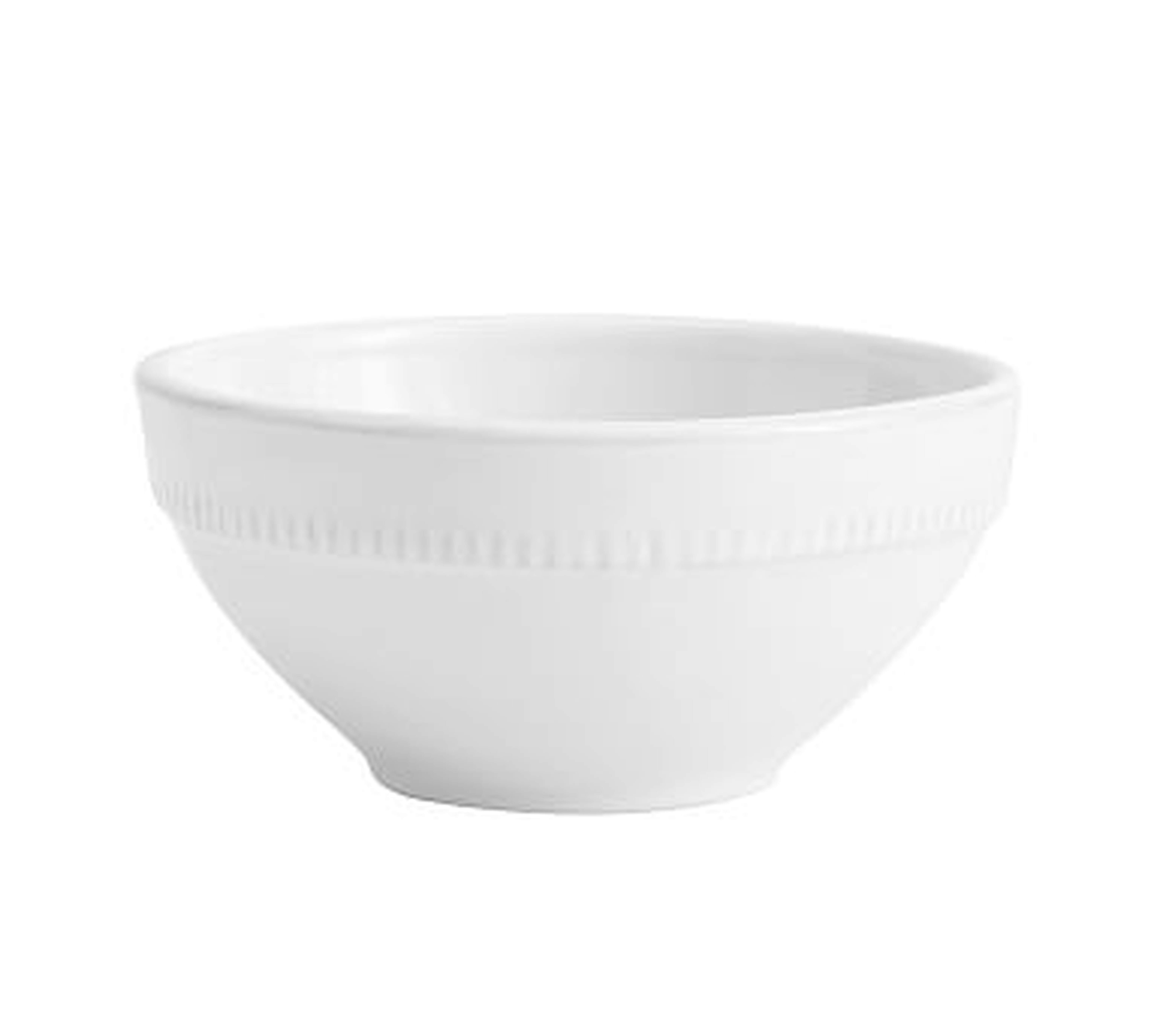 Gabriella Mini Bowl, White - Pottery Barn
