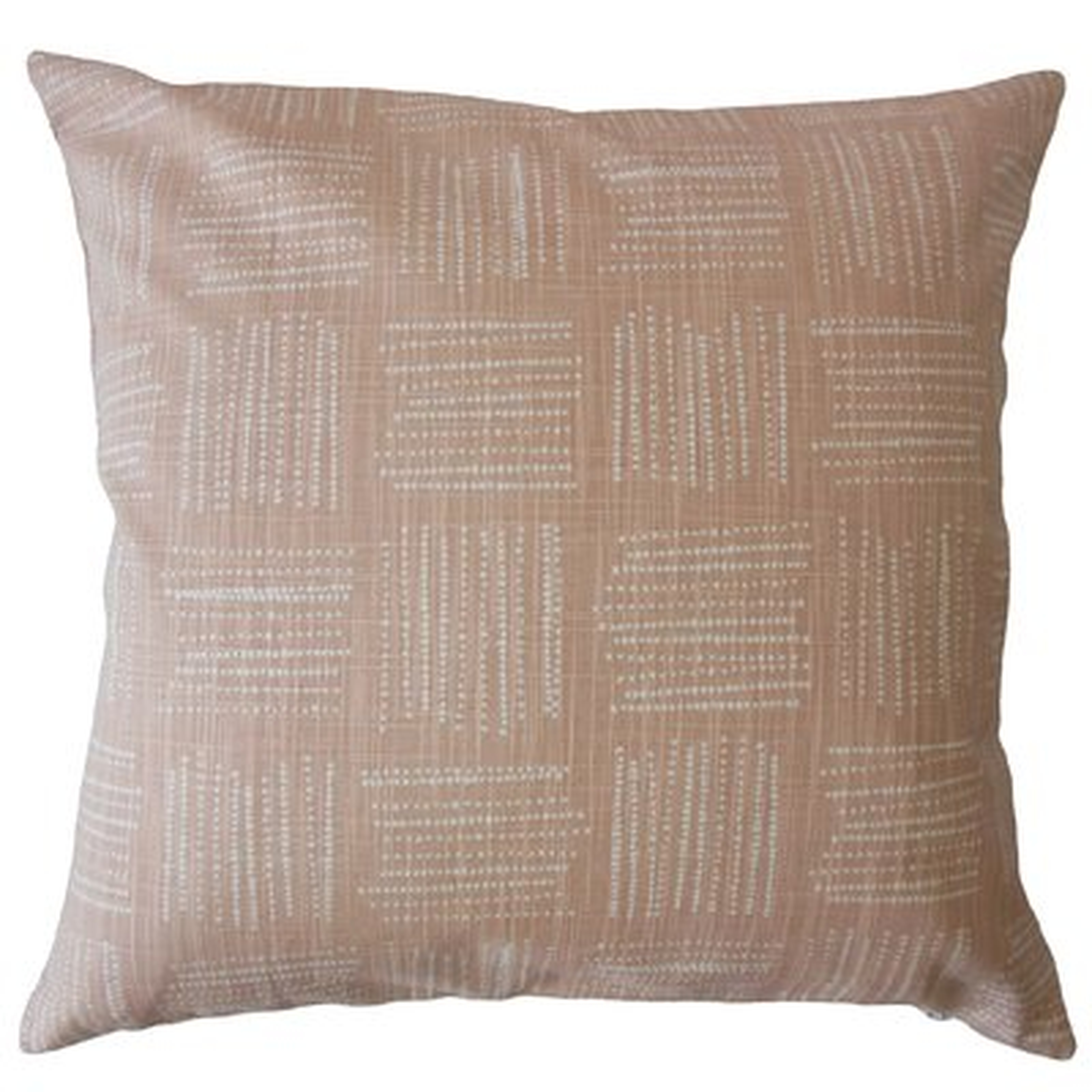 Amity Geometric Cotton Pillow - Wayfair