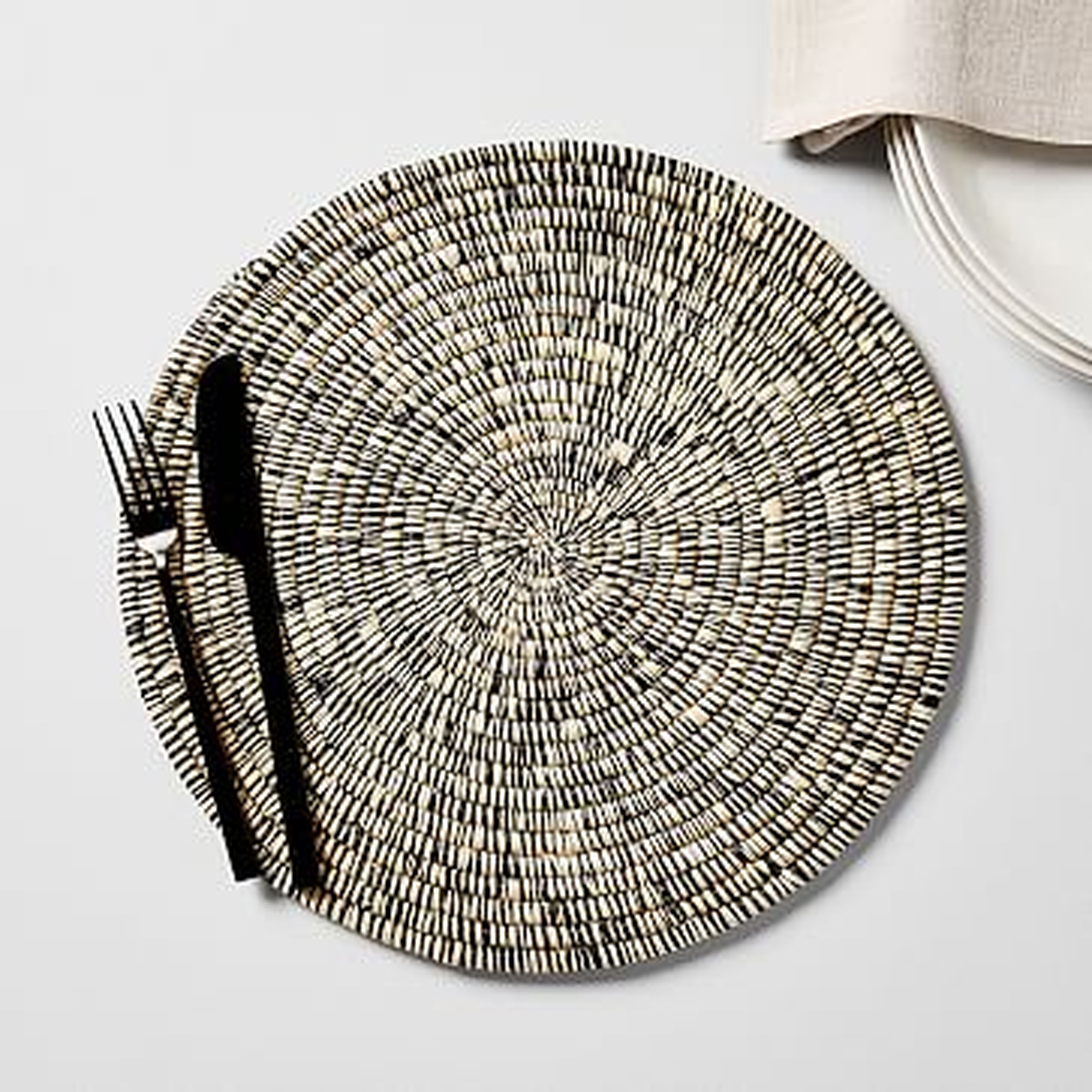 Natural Woven Charger - West Elm