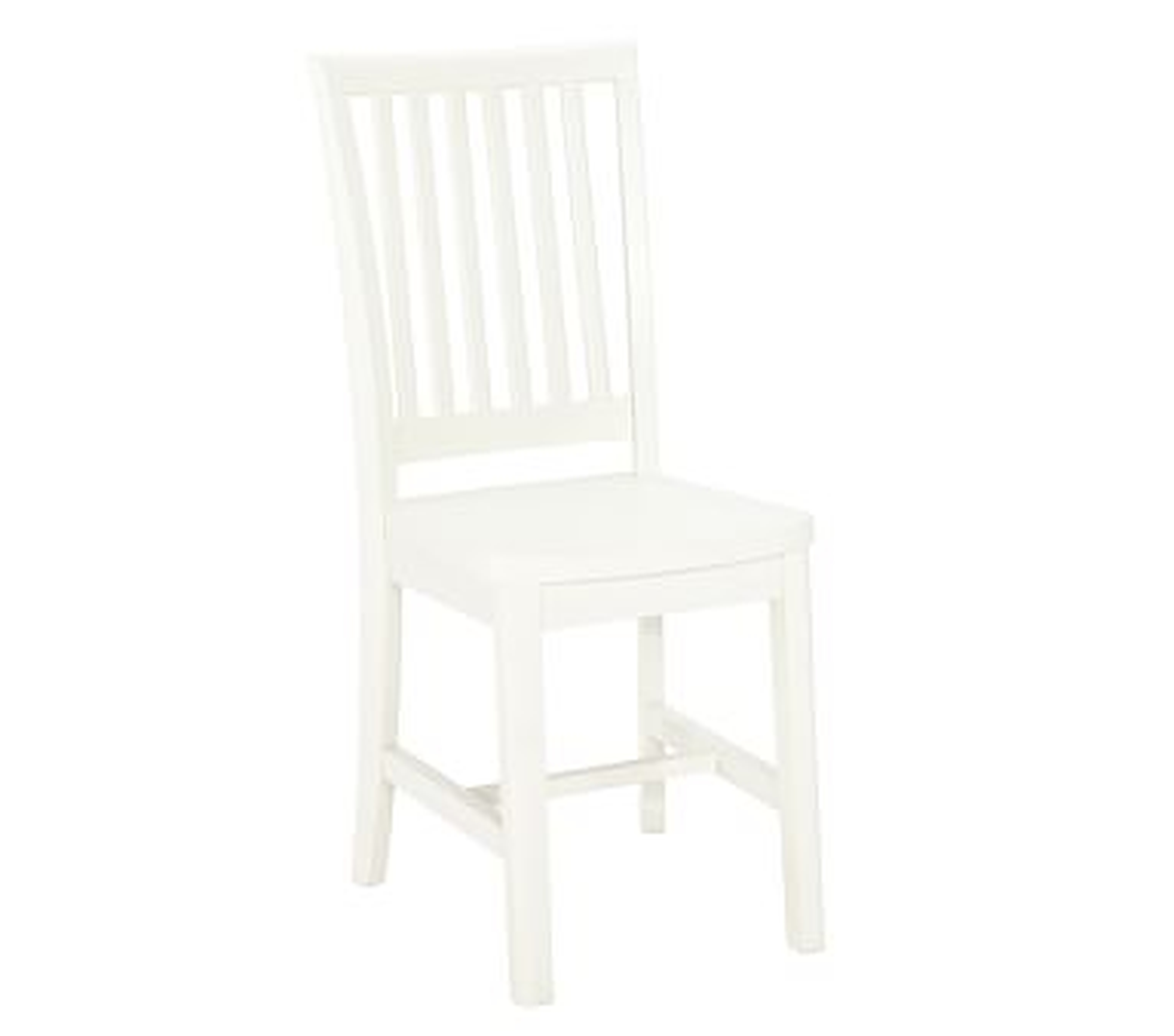 Carolina Stationary Desk Chair, Simply White, Standard UPS Delivery - Pottery Barn Kids