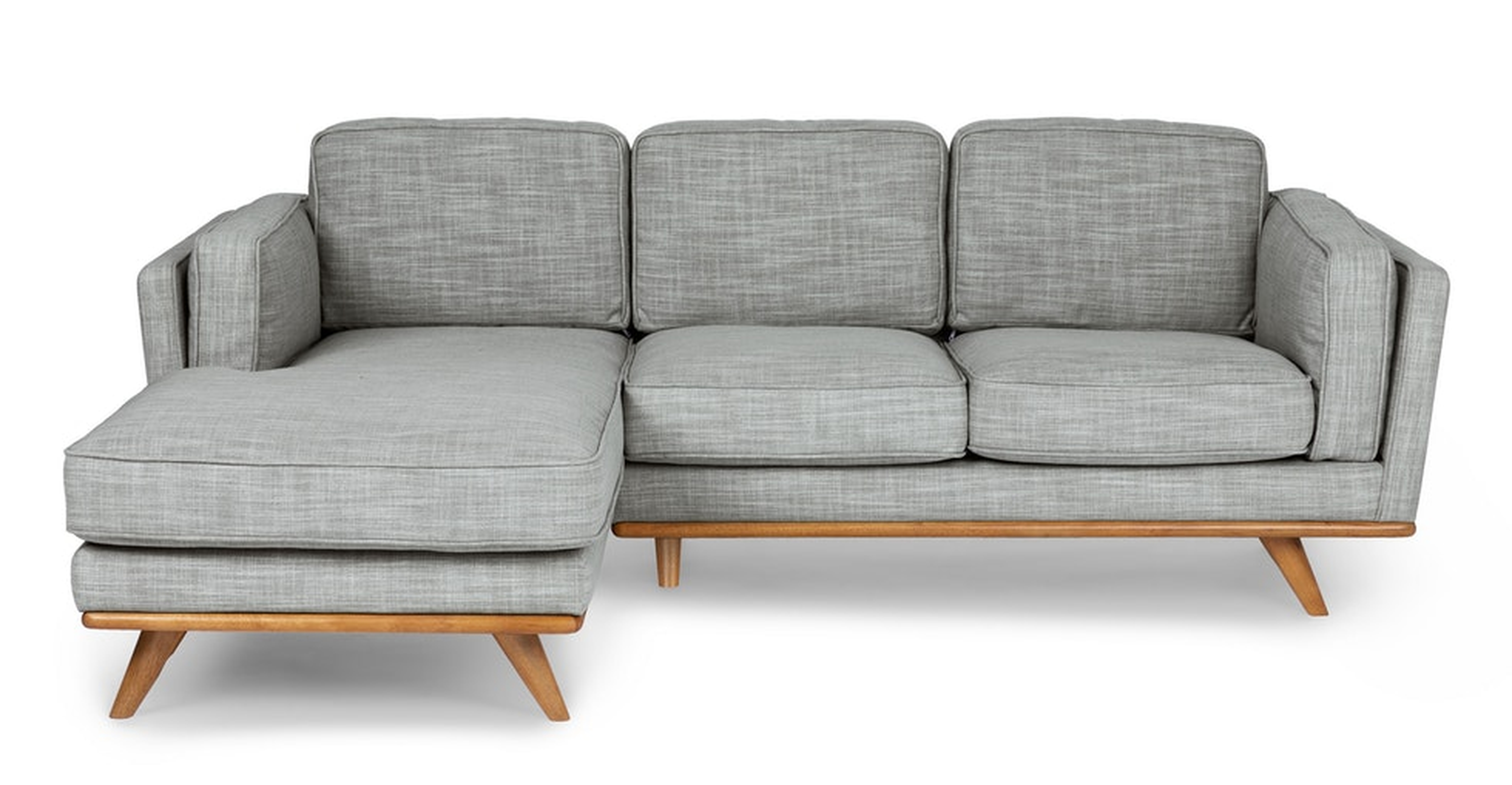 Timber Pebble Gray Left Sectional - Article