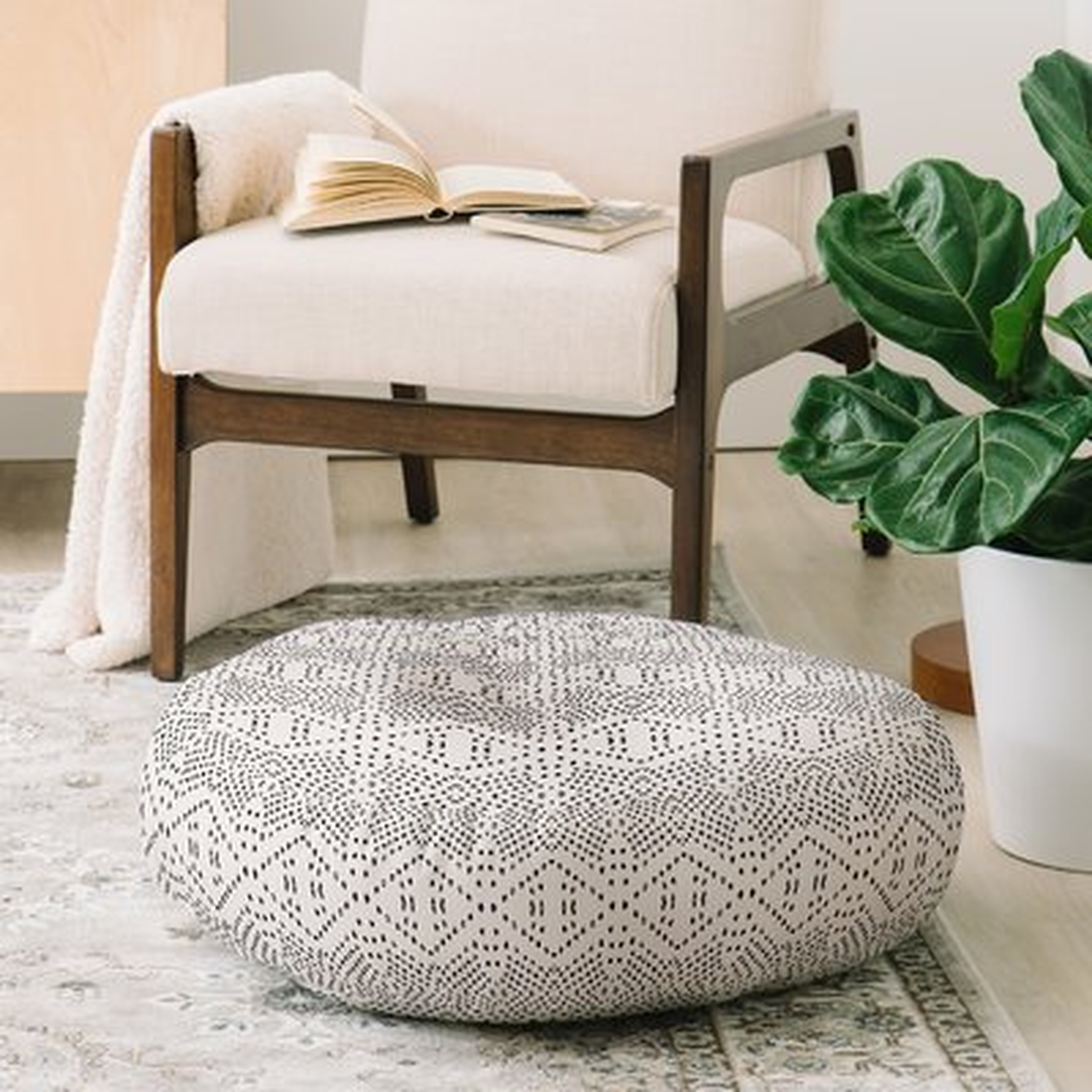 Holli Zollinger Boho Tile Floor Pillow - Wayfair