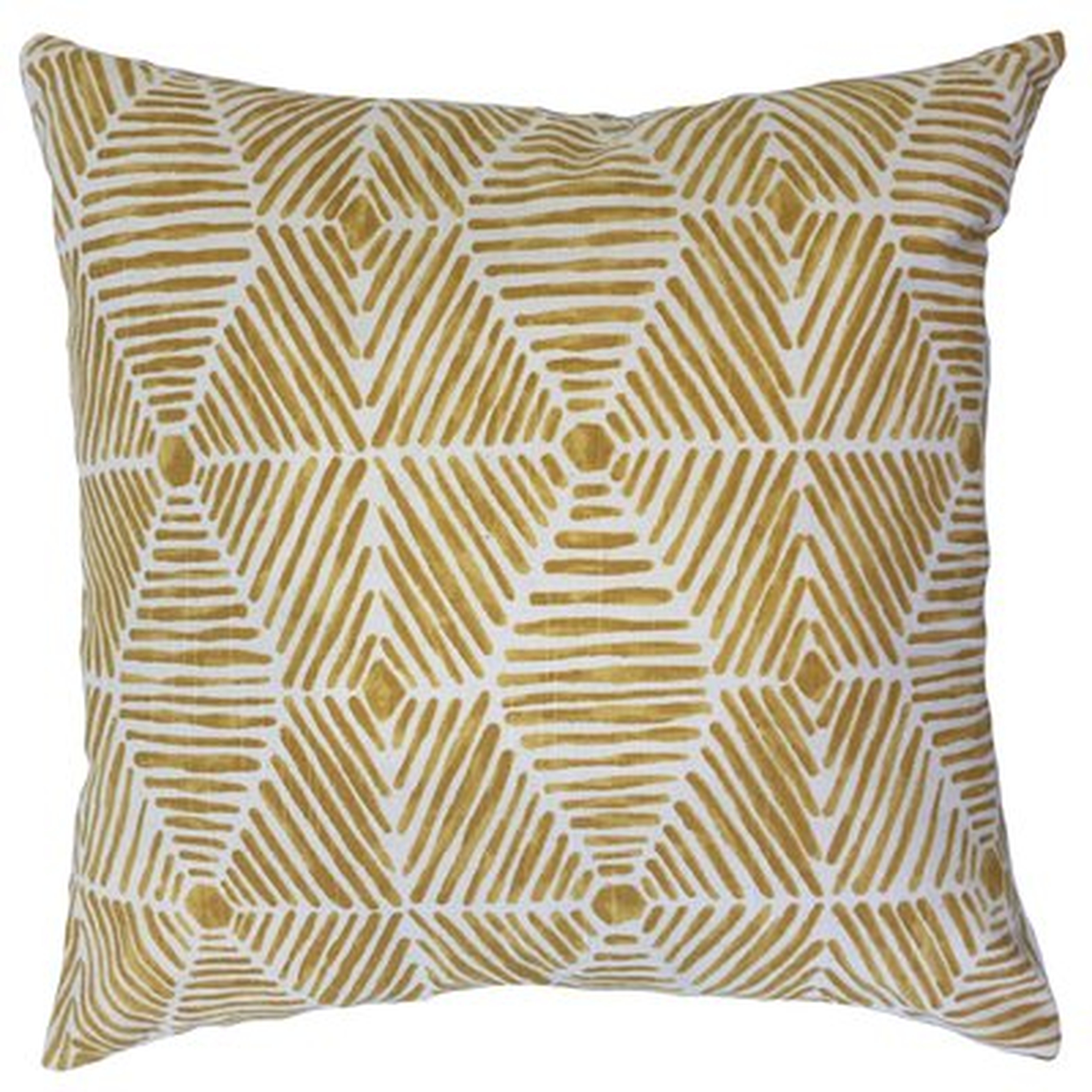 Barksdale Geometric Down Filled 100% Cotton Lumbar Pillow - AllModern