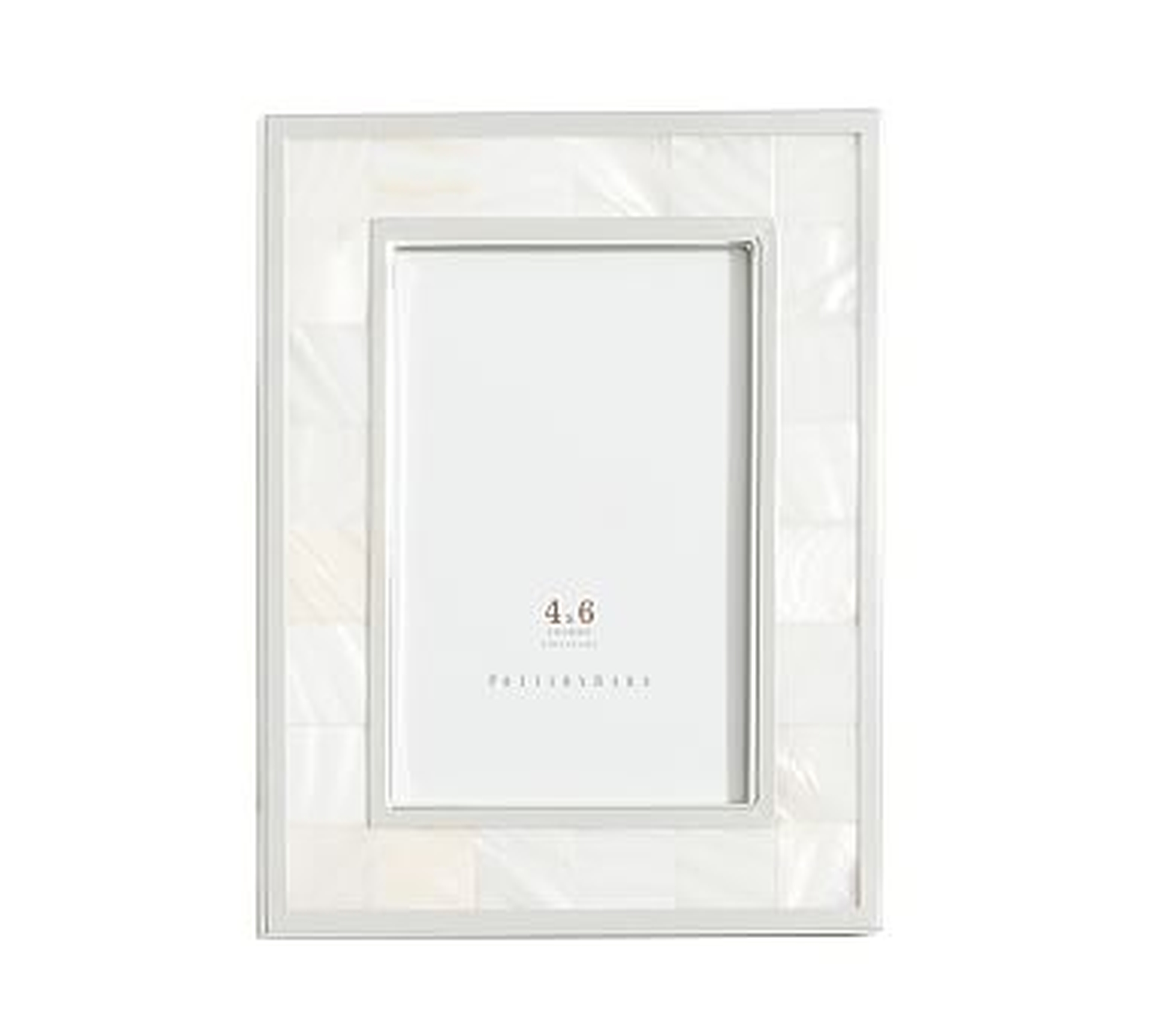 Mother-of-Pearl Frame, 4 x 6" - Pottery Barn