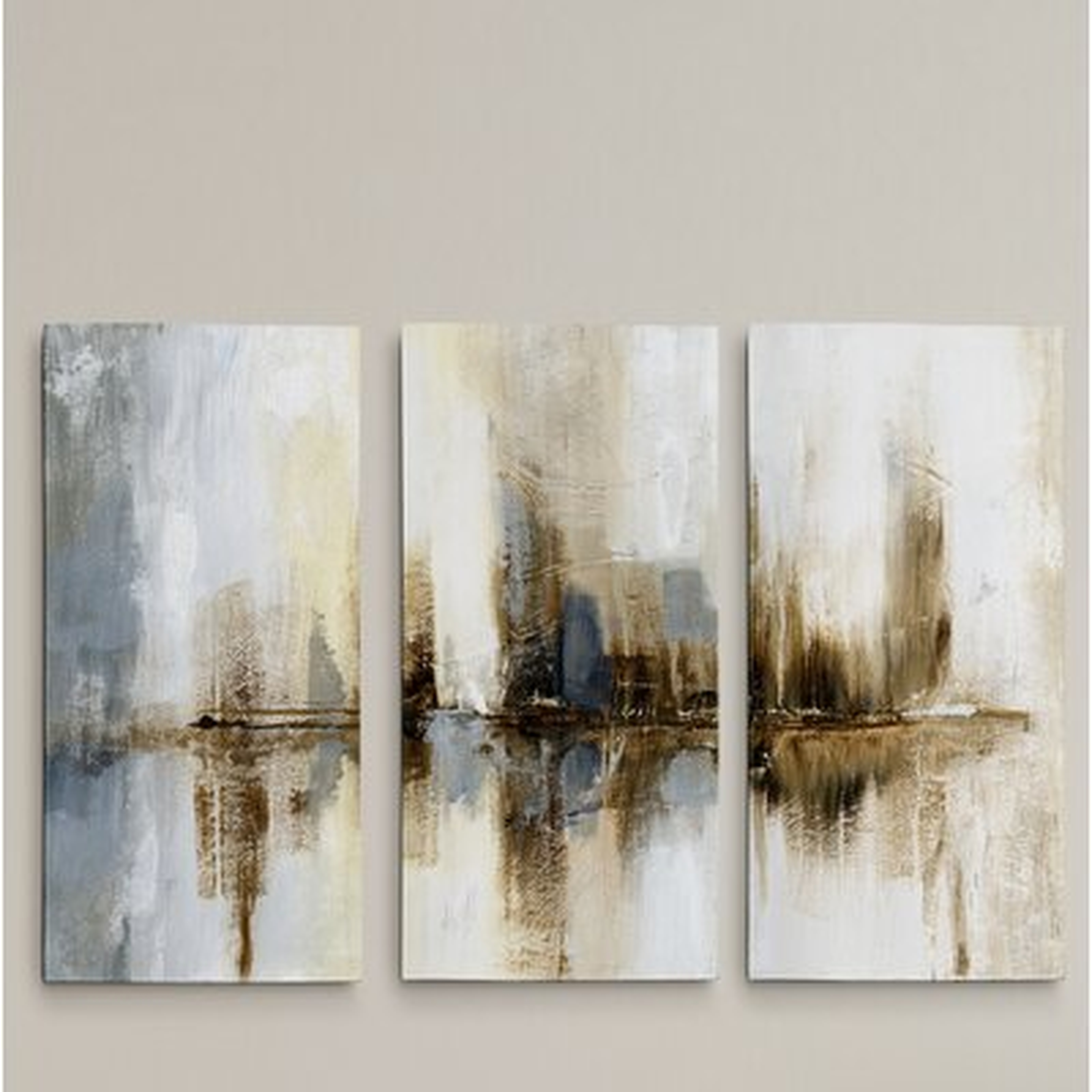 A Premium 'Harbor Lights' Print Multi-Piece Image on Canvas - Wayfair