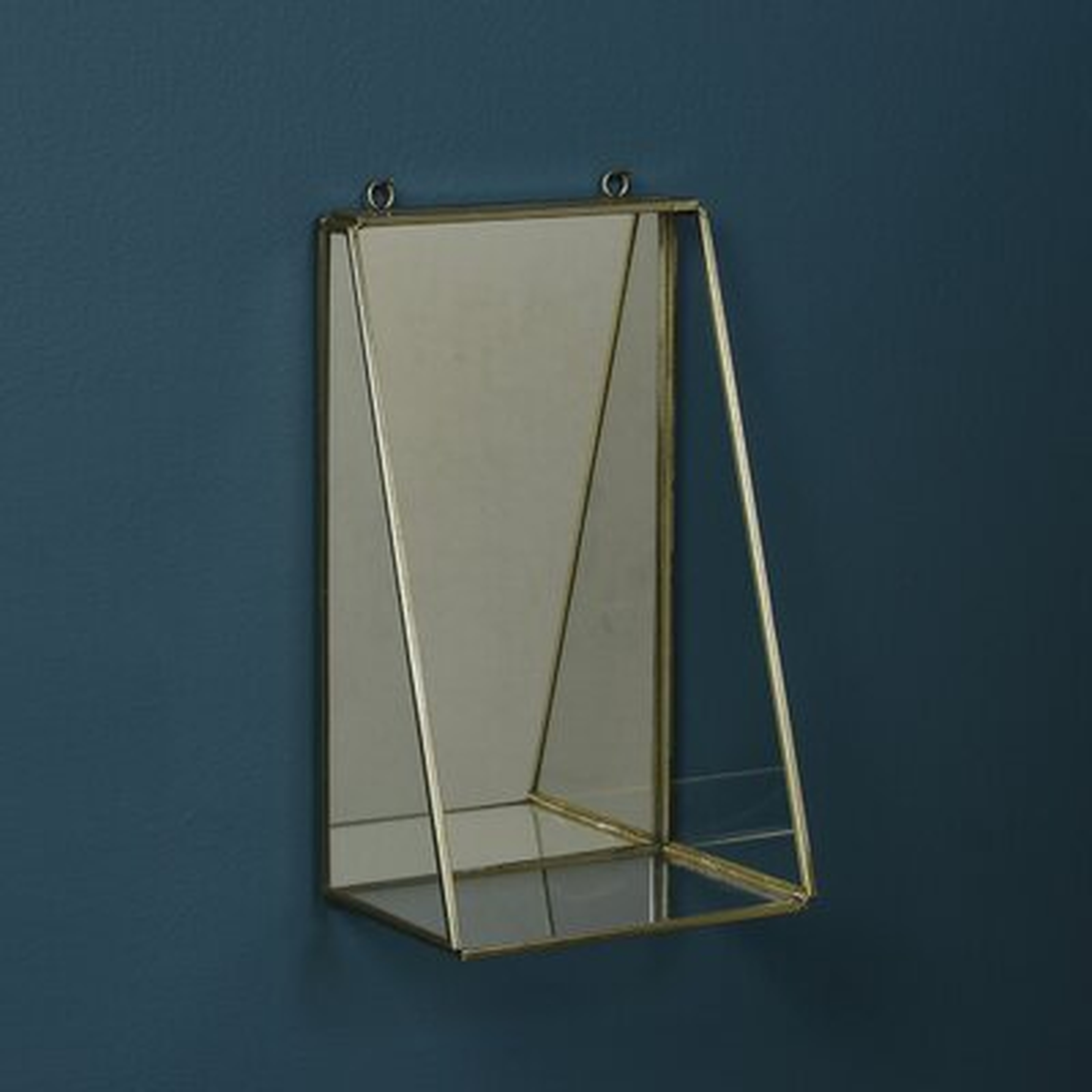Paradis Glam Accent Mirror with Shelves - Wayfair