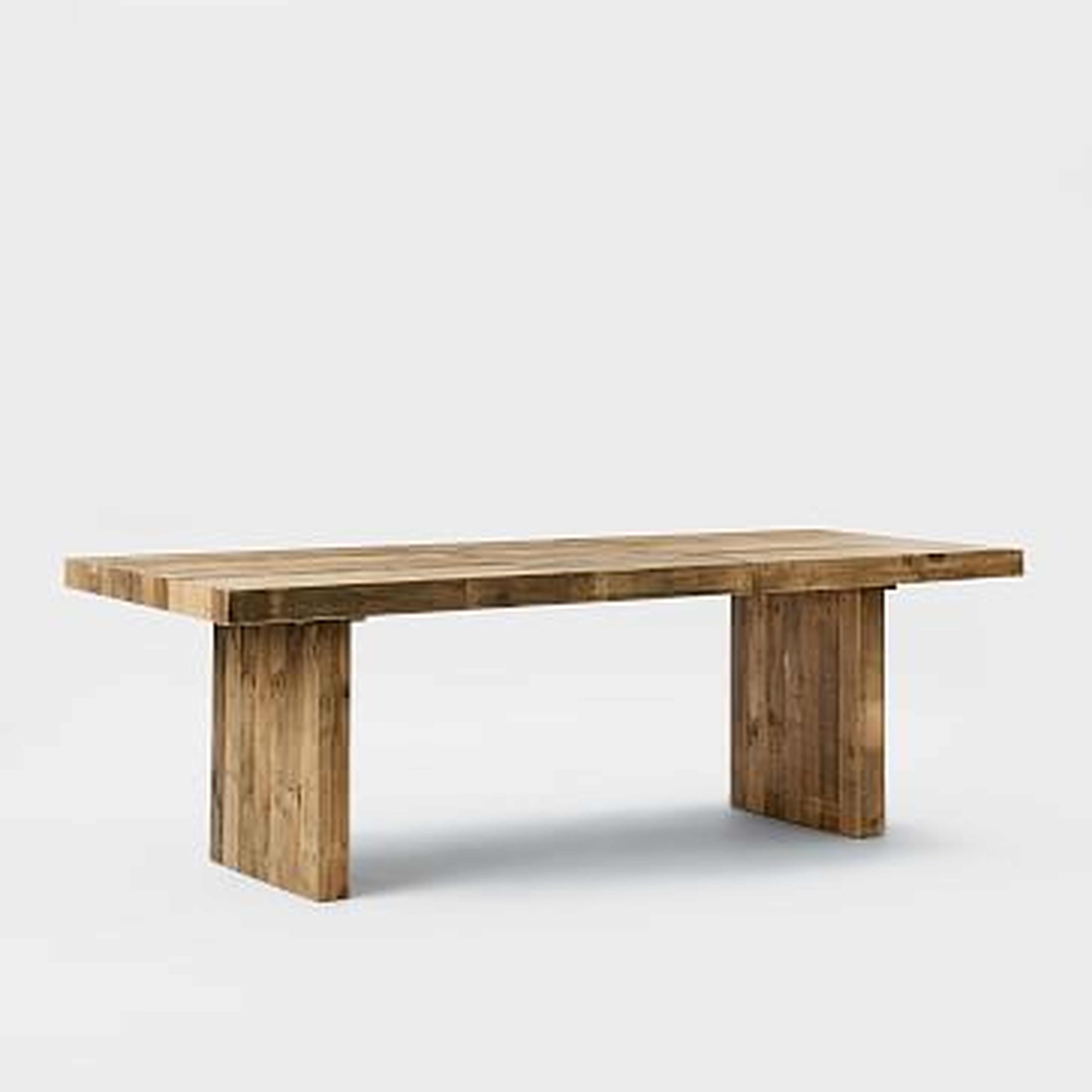 Emmerson(R) 72"-93" Expandable Rectangle Dining Table, Natural Rustic - West Elm