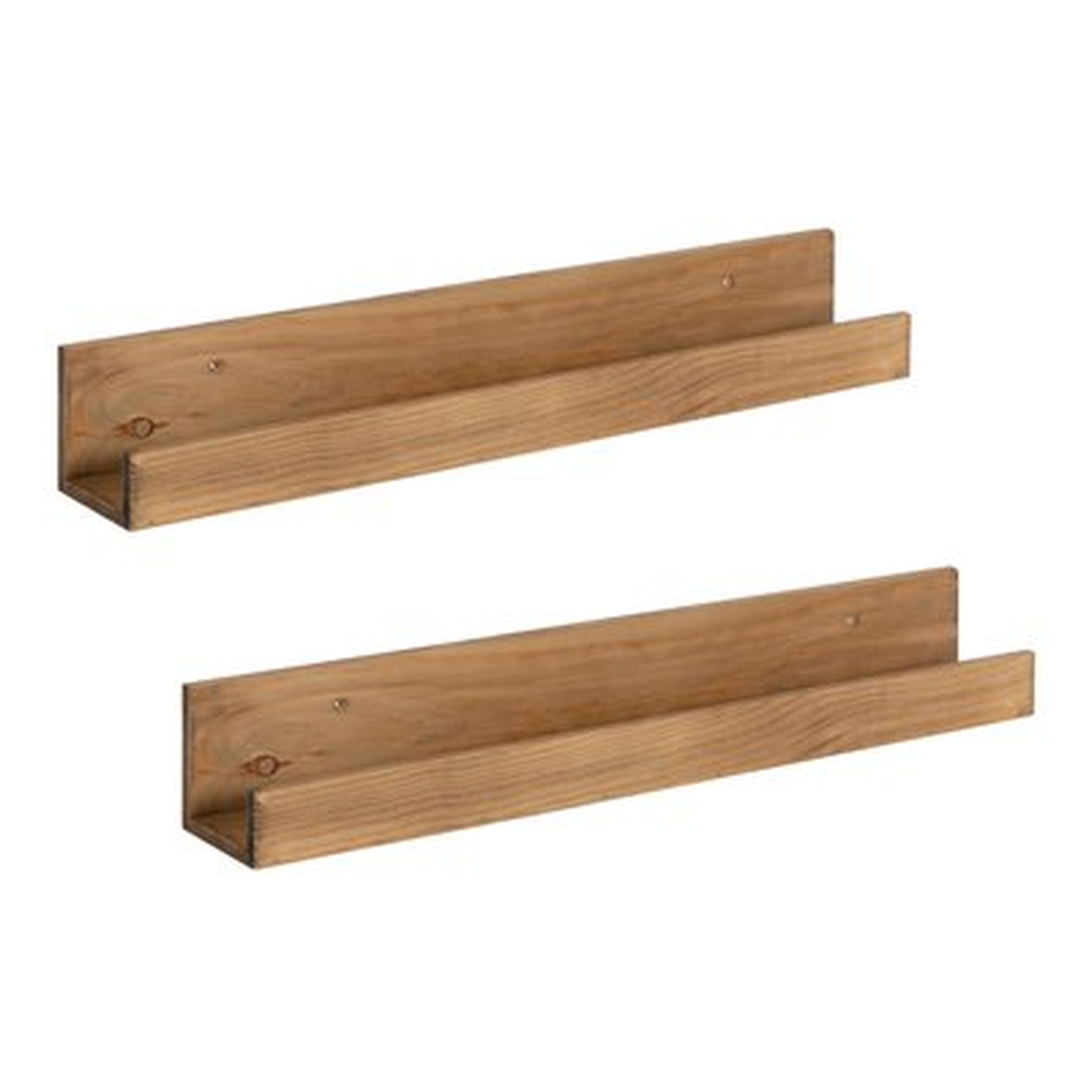 Wood Floating Wall Shelf - Wayfair