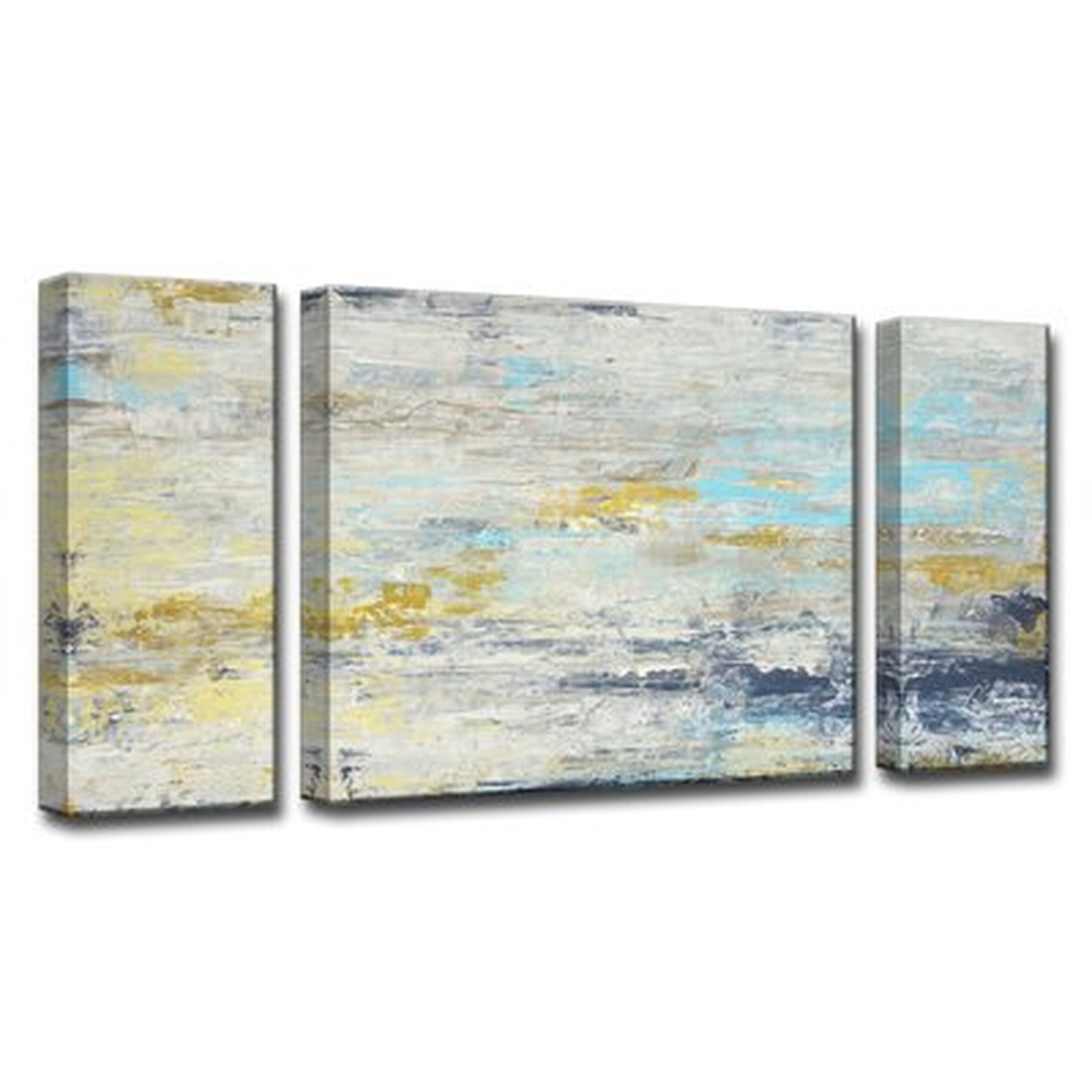 'Surf and Sound I/II/III' Multi-Piece Print Set on Canvas - Birch Lane