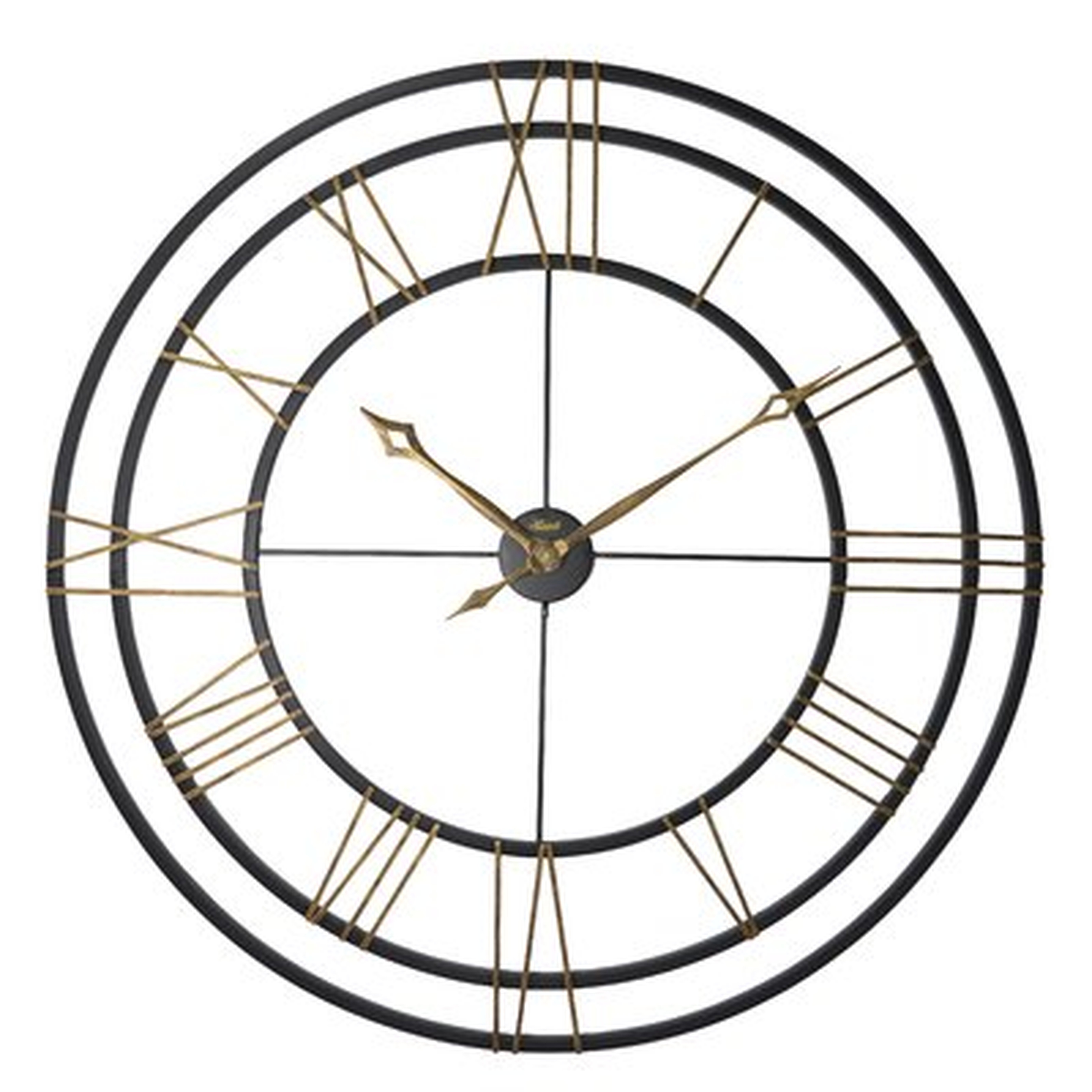 Oversized 45" Round Wall Clock - Wayfair