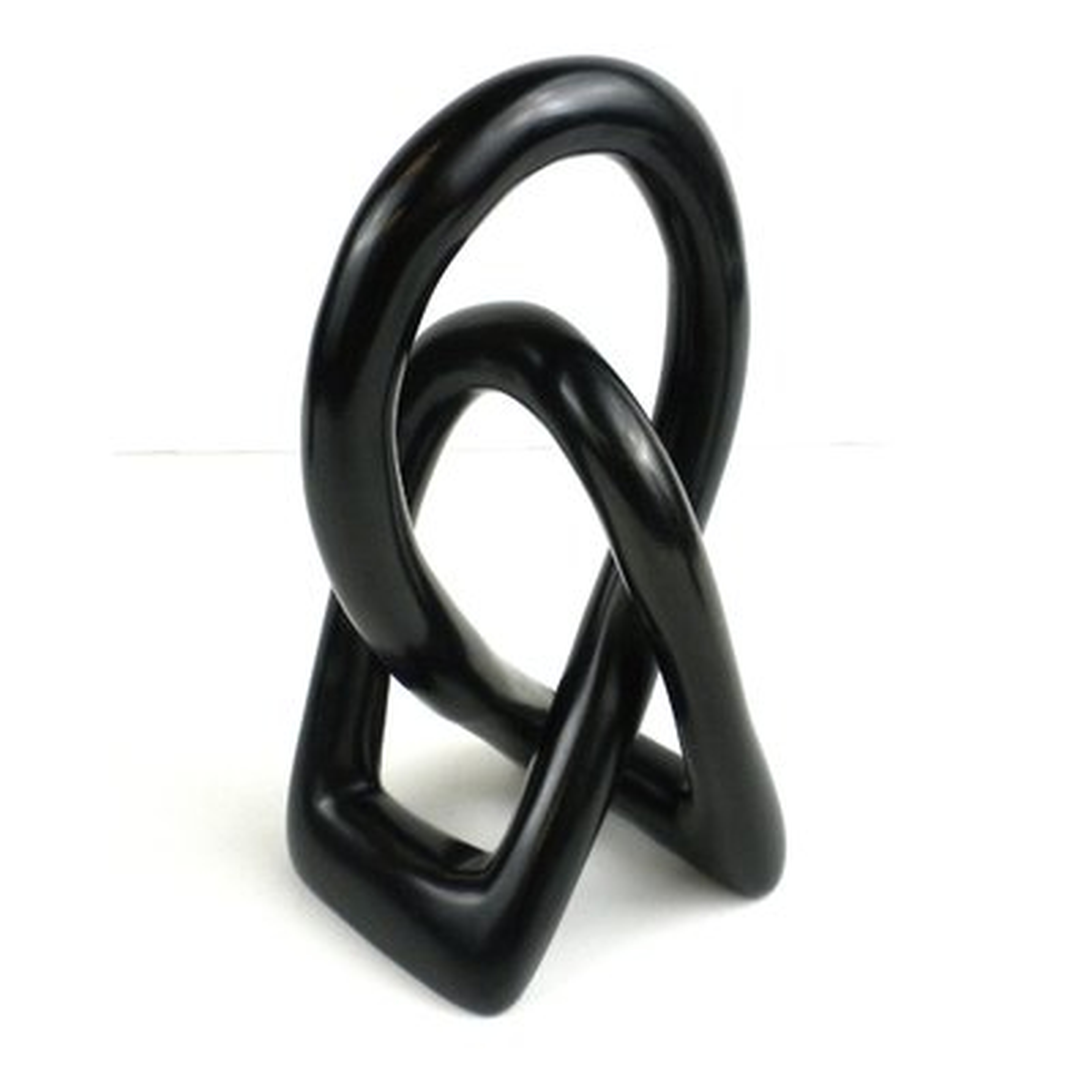 Riker Natural Soapstone Lovers Knot Sculpture - Wayfair
