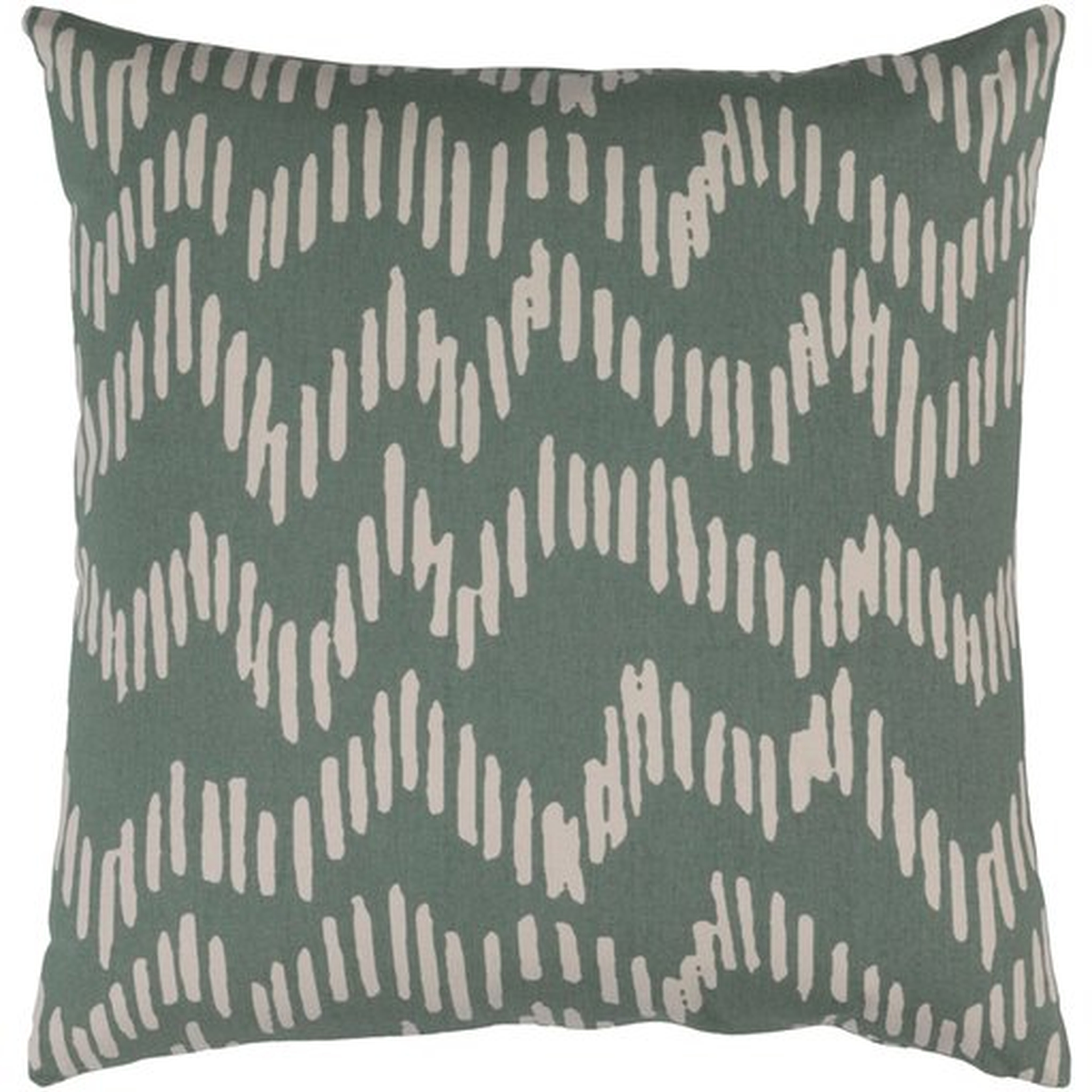 Somerset Throw Pillow, 22" x 22", with down insert - Surya