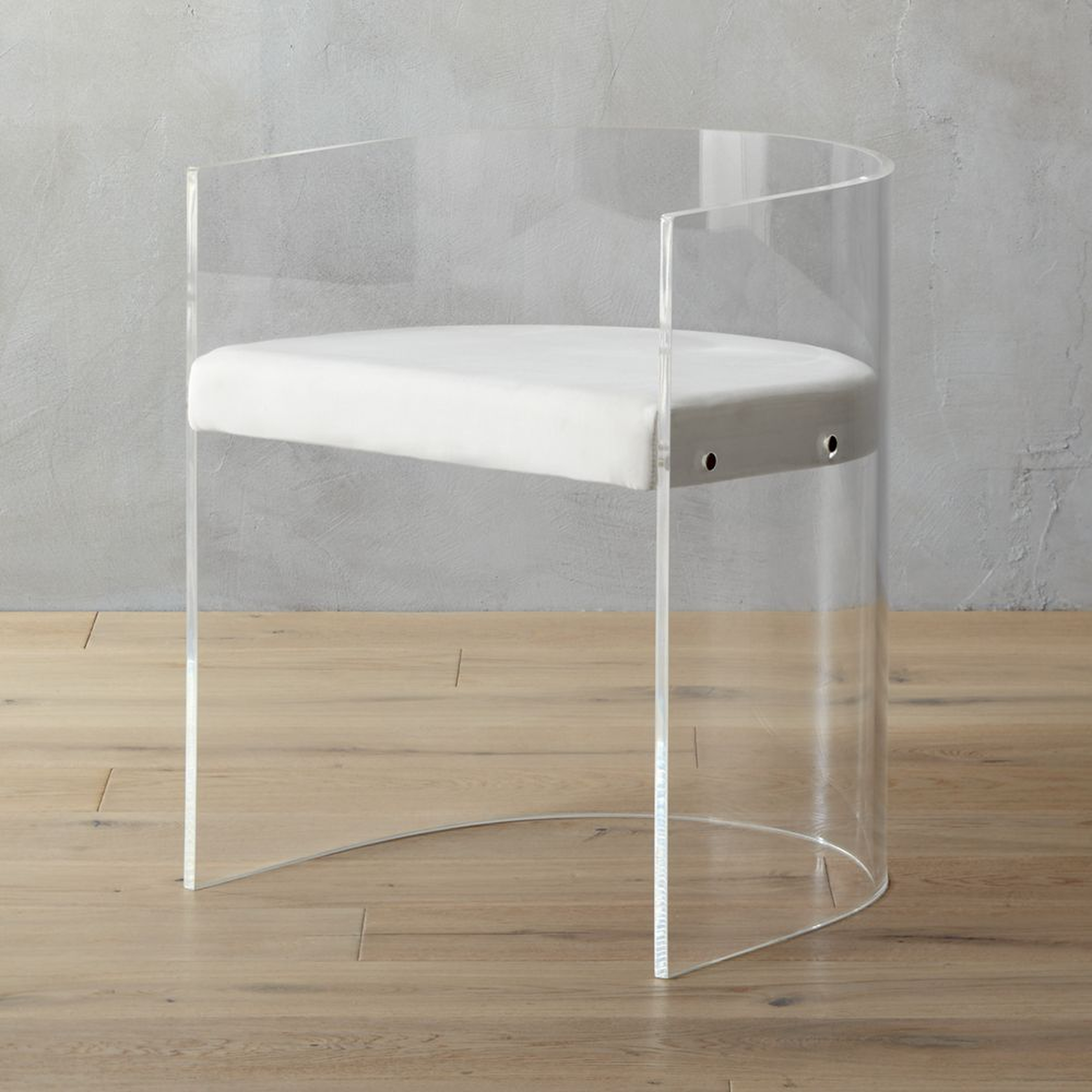 antonio acrylic chair - CB2