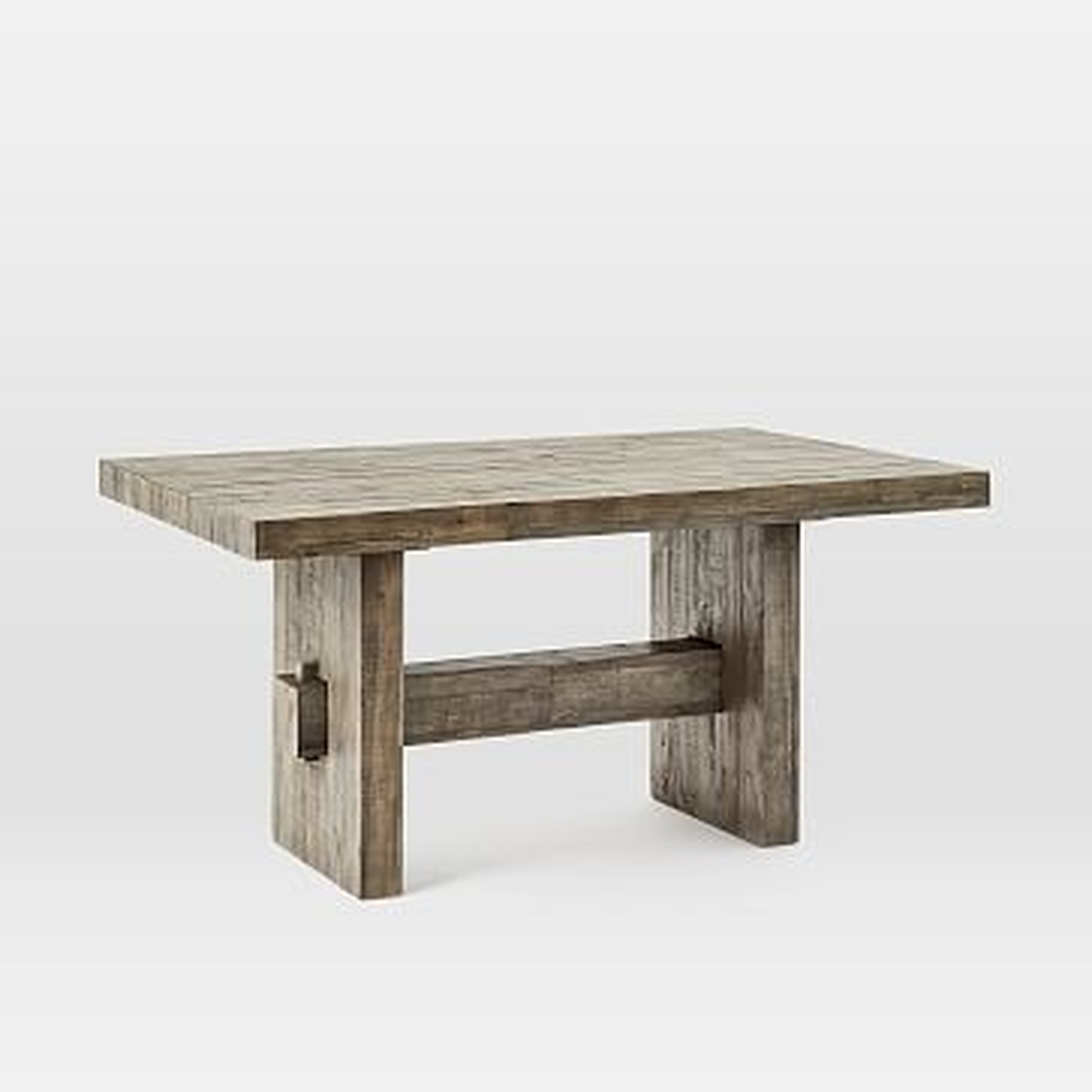 Emmerson Dining Table 62", Stone Gray Pine - West Elm