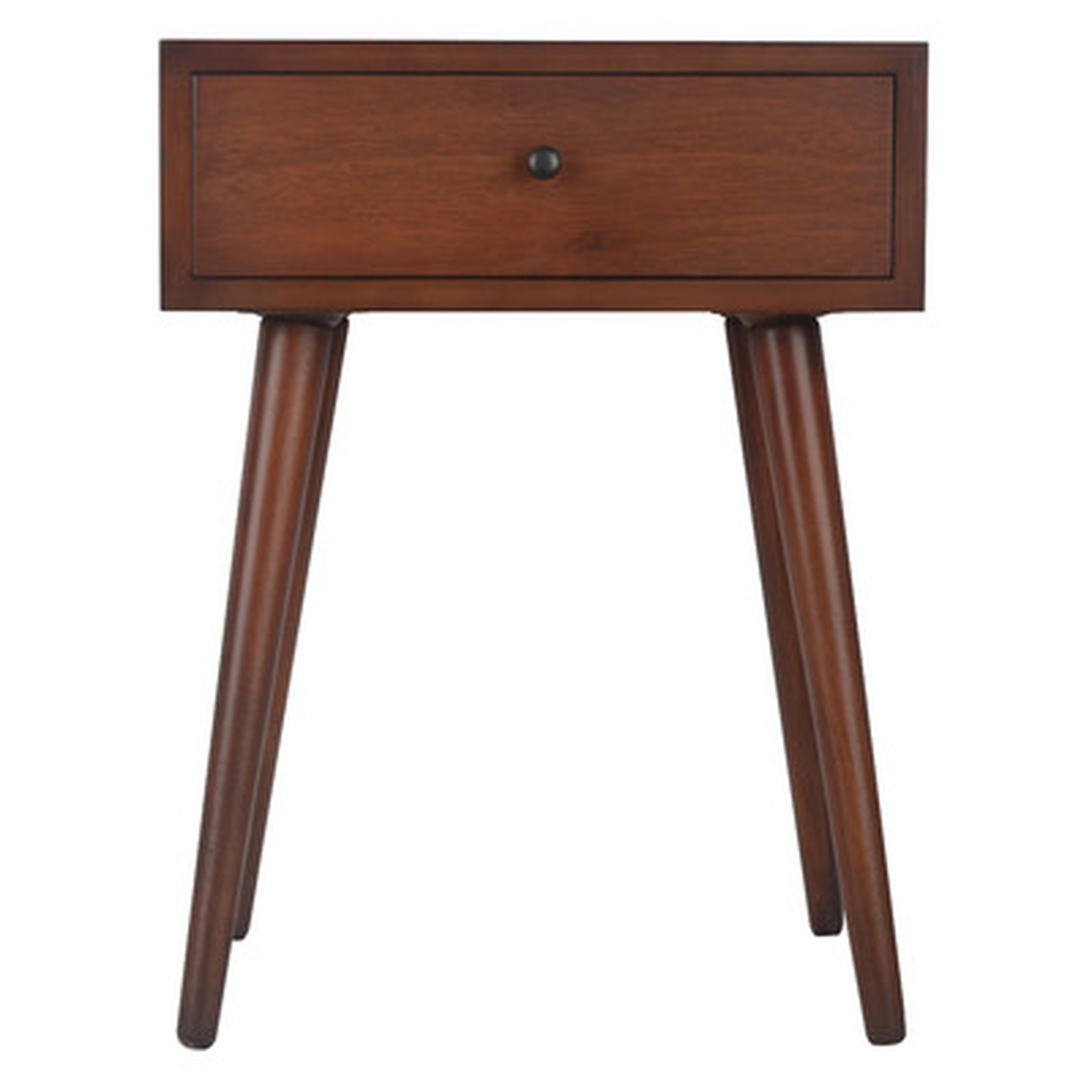 Grant End Table With Storage - Wayfair