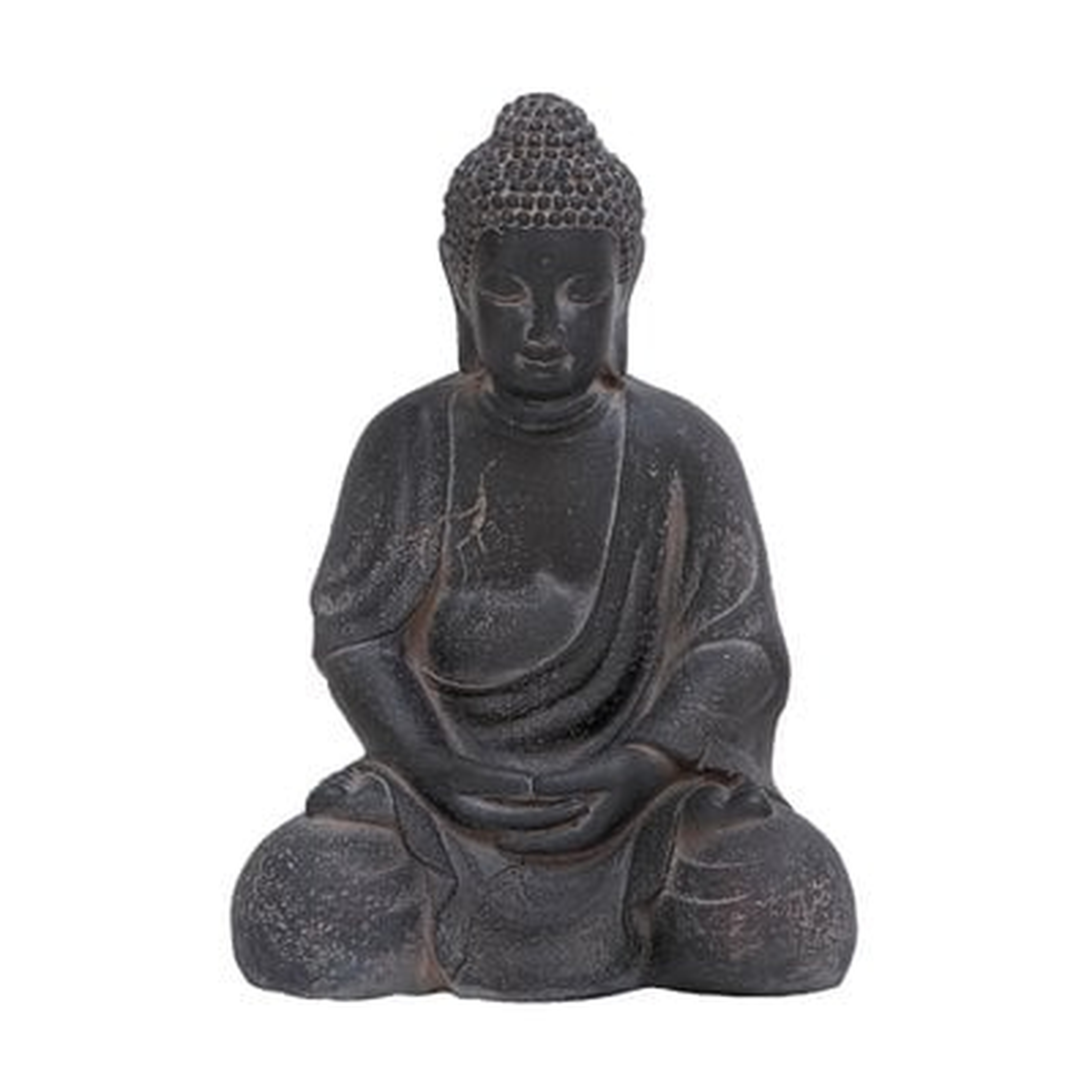 Clay Buddha Figurine - AllModern
