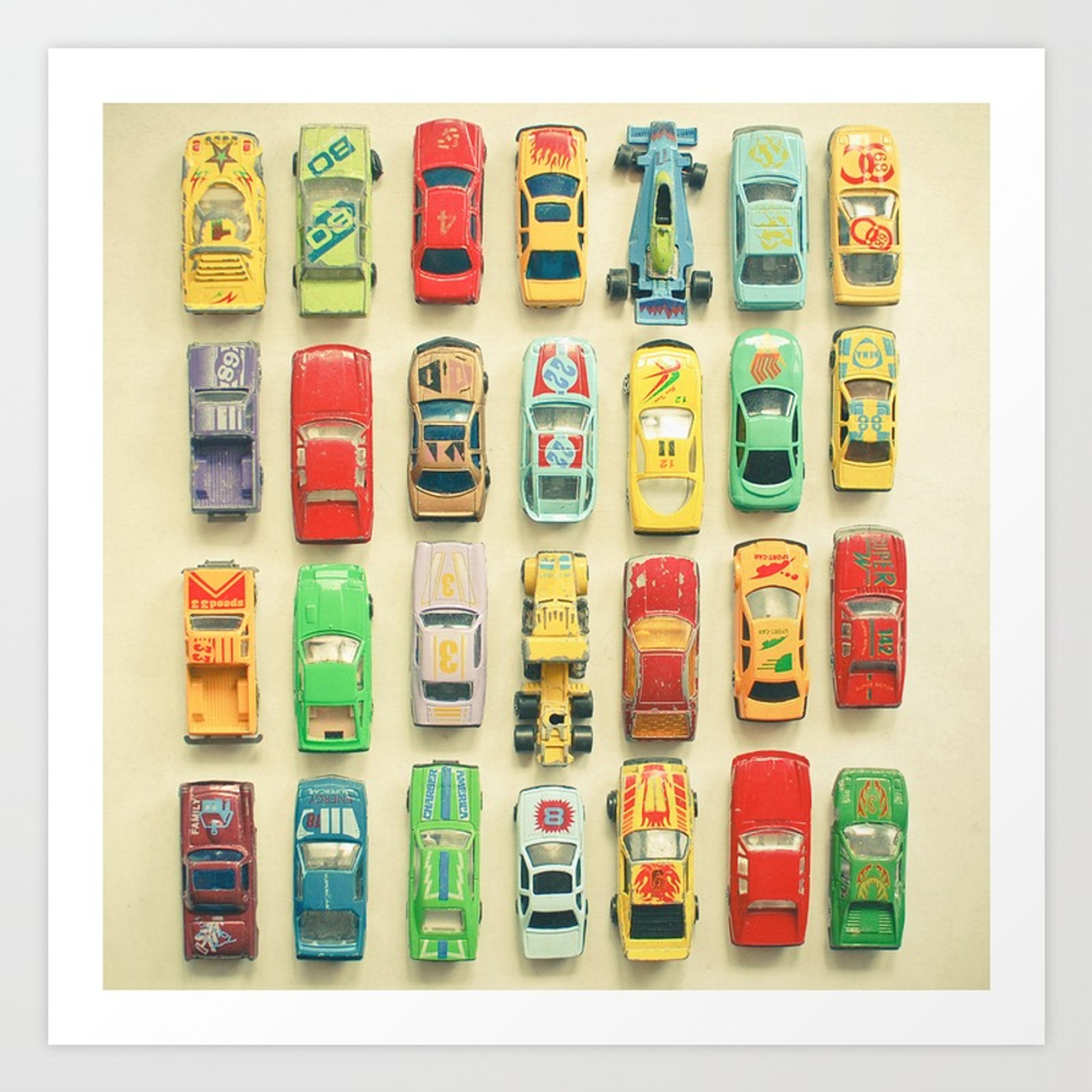 Car Park Art Print by Cassia Beck - Large - Society6