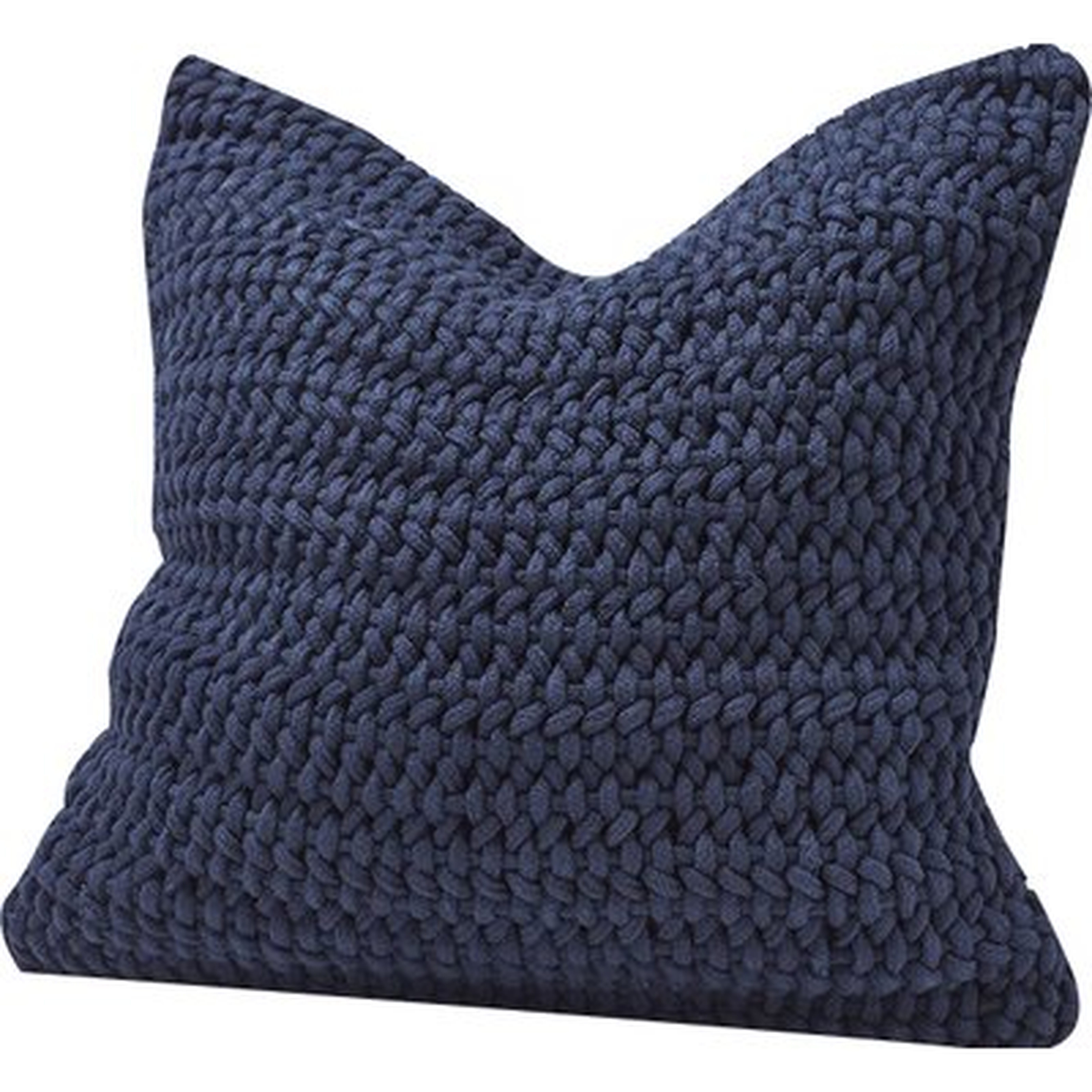 Woven Rope Cotton Throw Pillow Cover - AllModern
