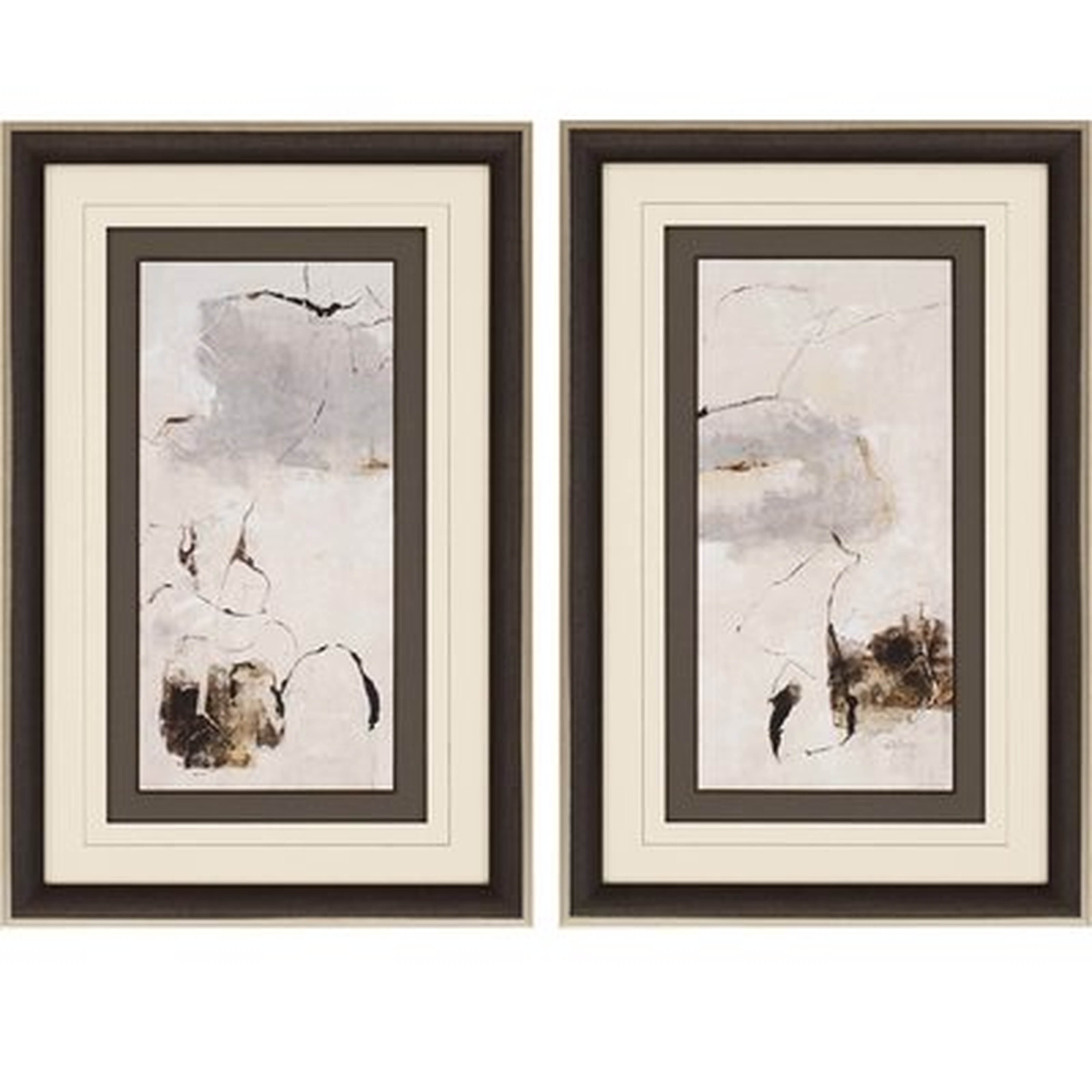 'Painter Link' 2 Piece Framed Print Set - Wayfair