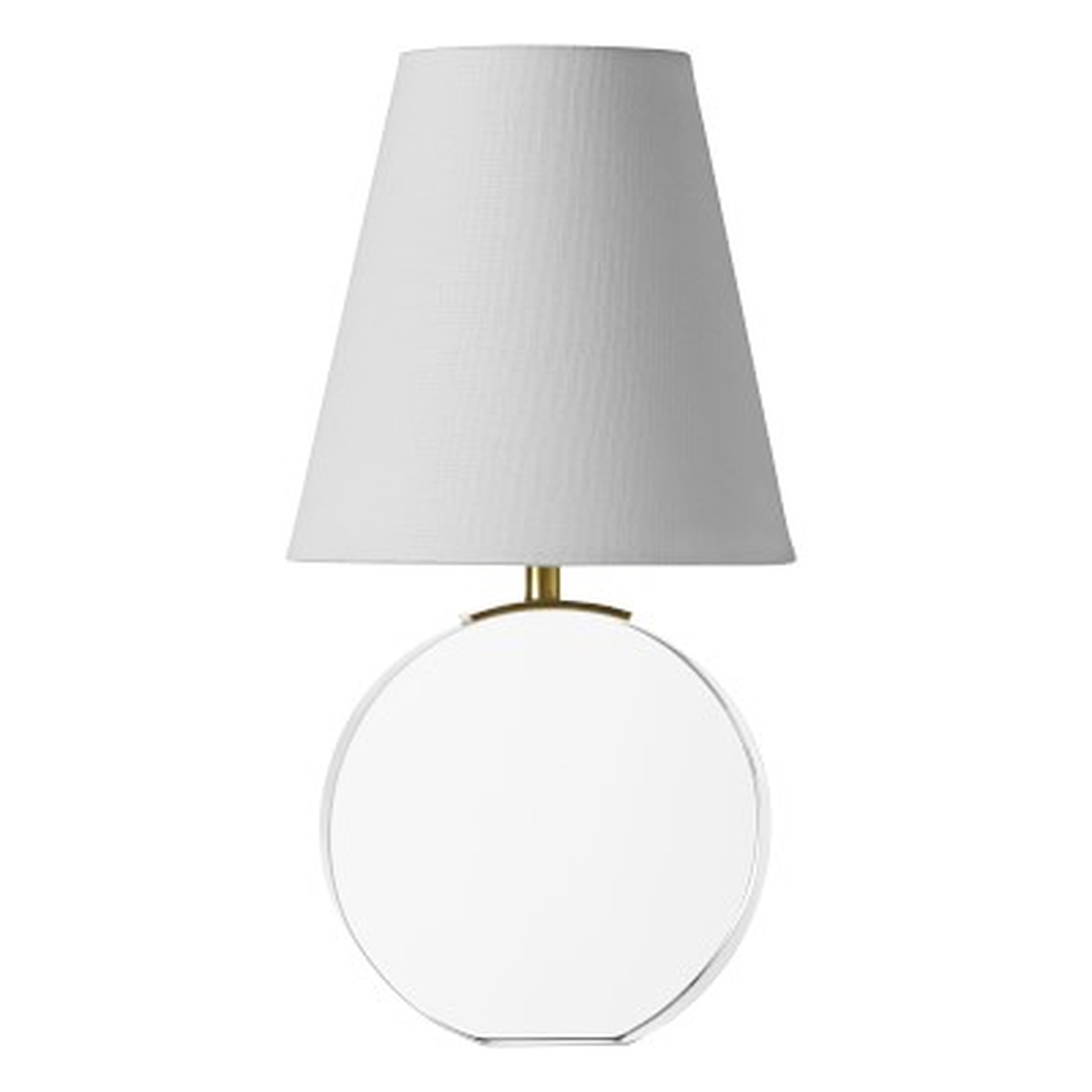 Crystal Disk Table Lamp - Williams Sonoma