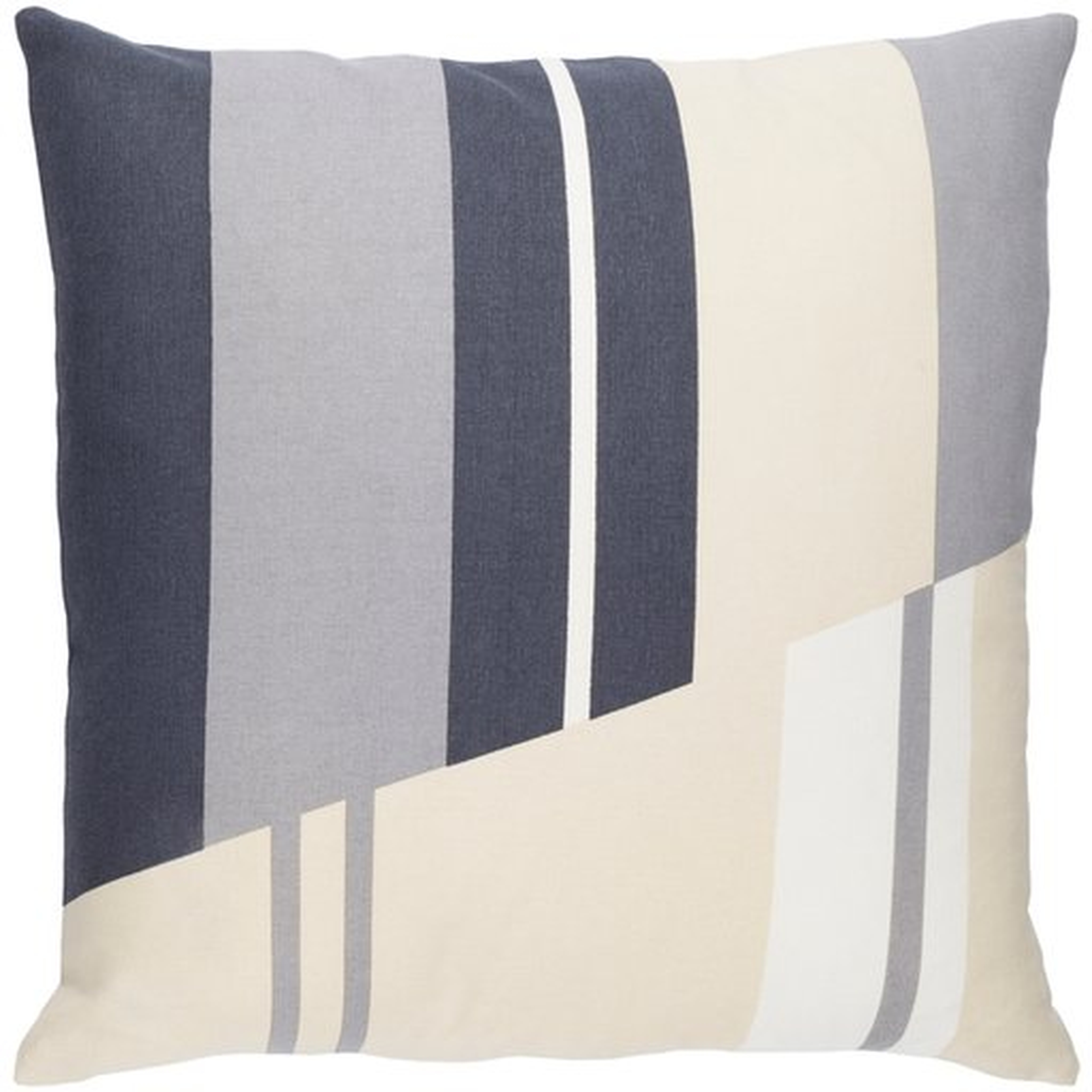Lina Throw Pillow, 20" x 20", with down insert - Surya