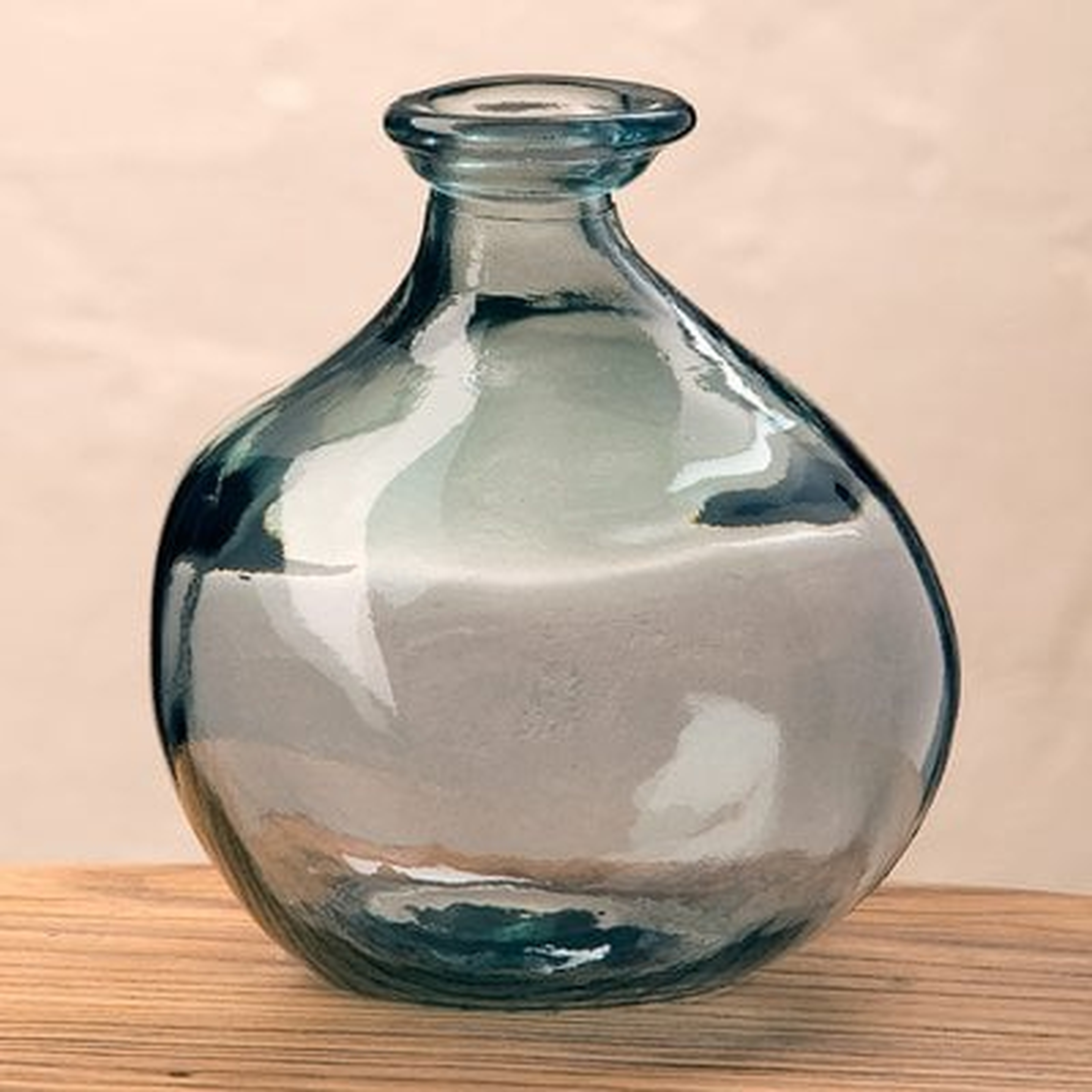 Melvin Modern Bubble Recycled Glass Balloon Vase - Wayfair