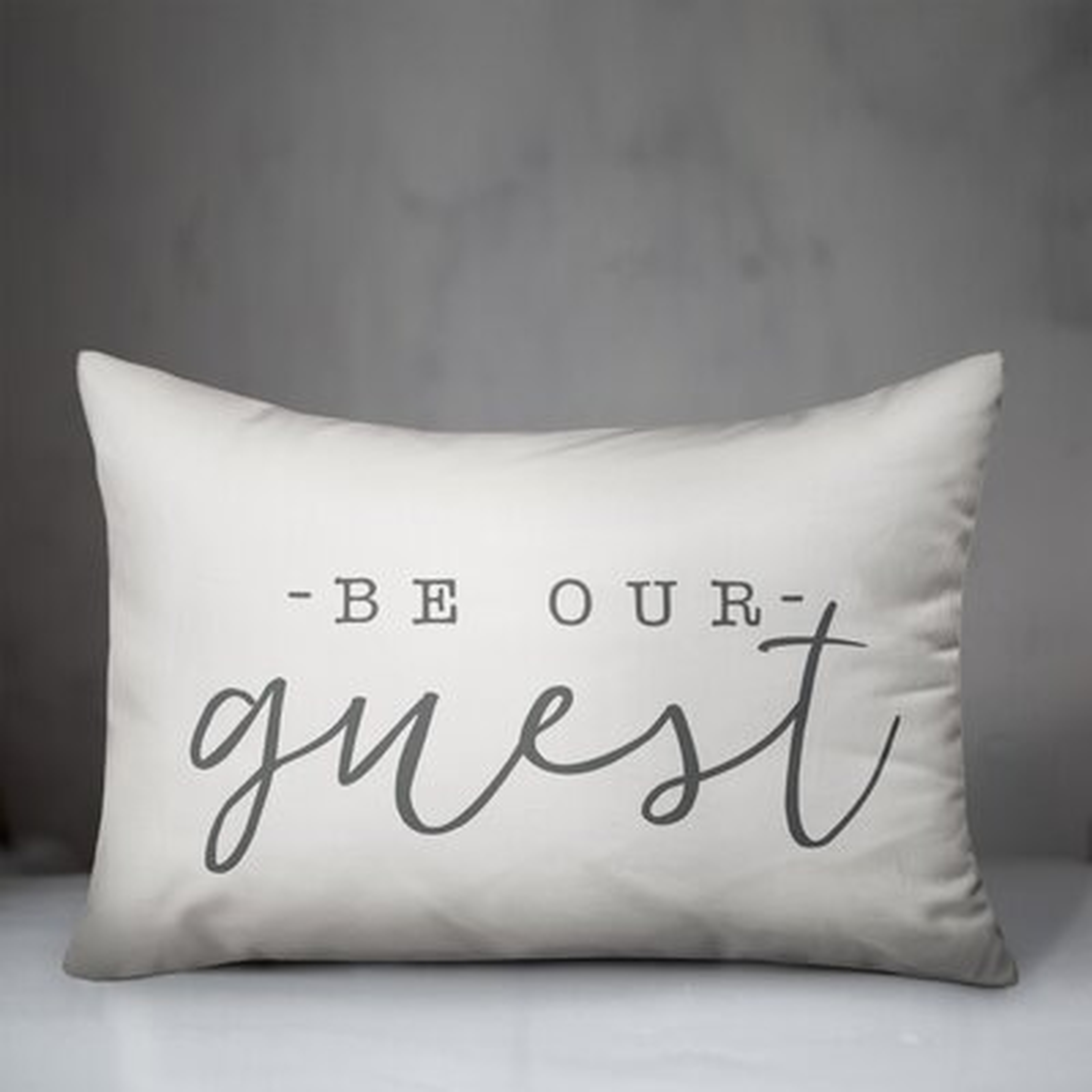 Luff Be Our Guest Indoor/Outdoor Lumbar Pillow - Wayfair