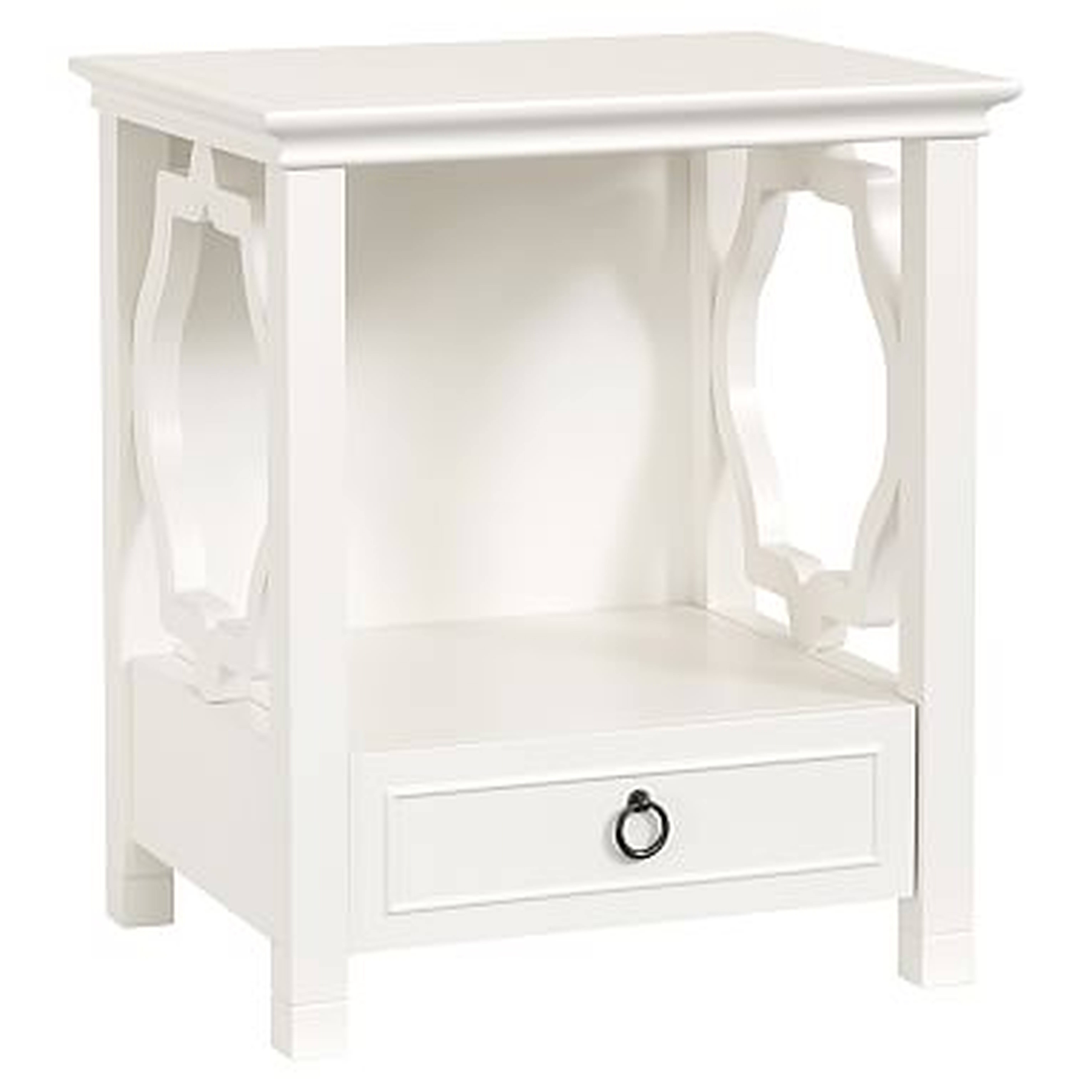 Evie Nightstand, Simply White - Pottery Barn Teen