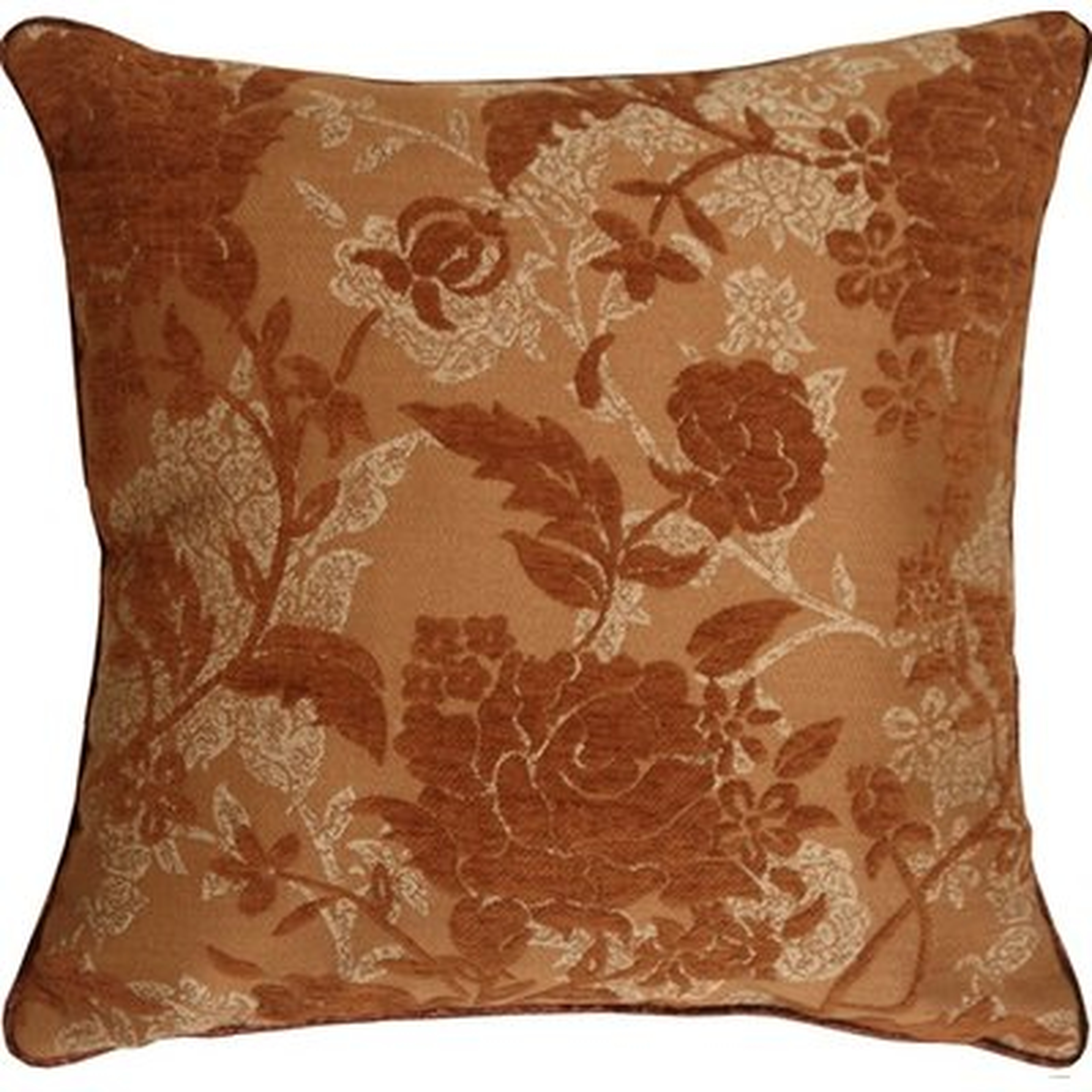 Vickery Traditional Floral Throw Pillow - Wayfair